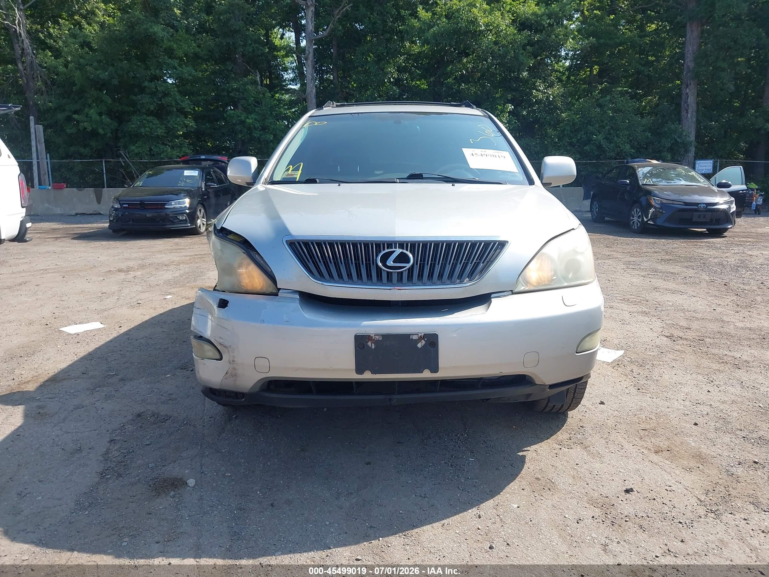 2004 Lexus Rx 330   Silver vin: 2T2GA31U54C007015