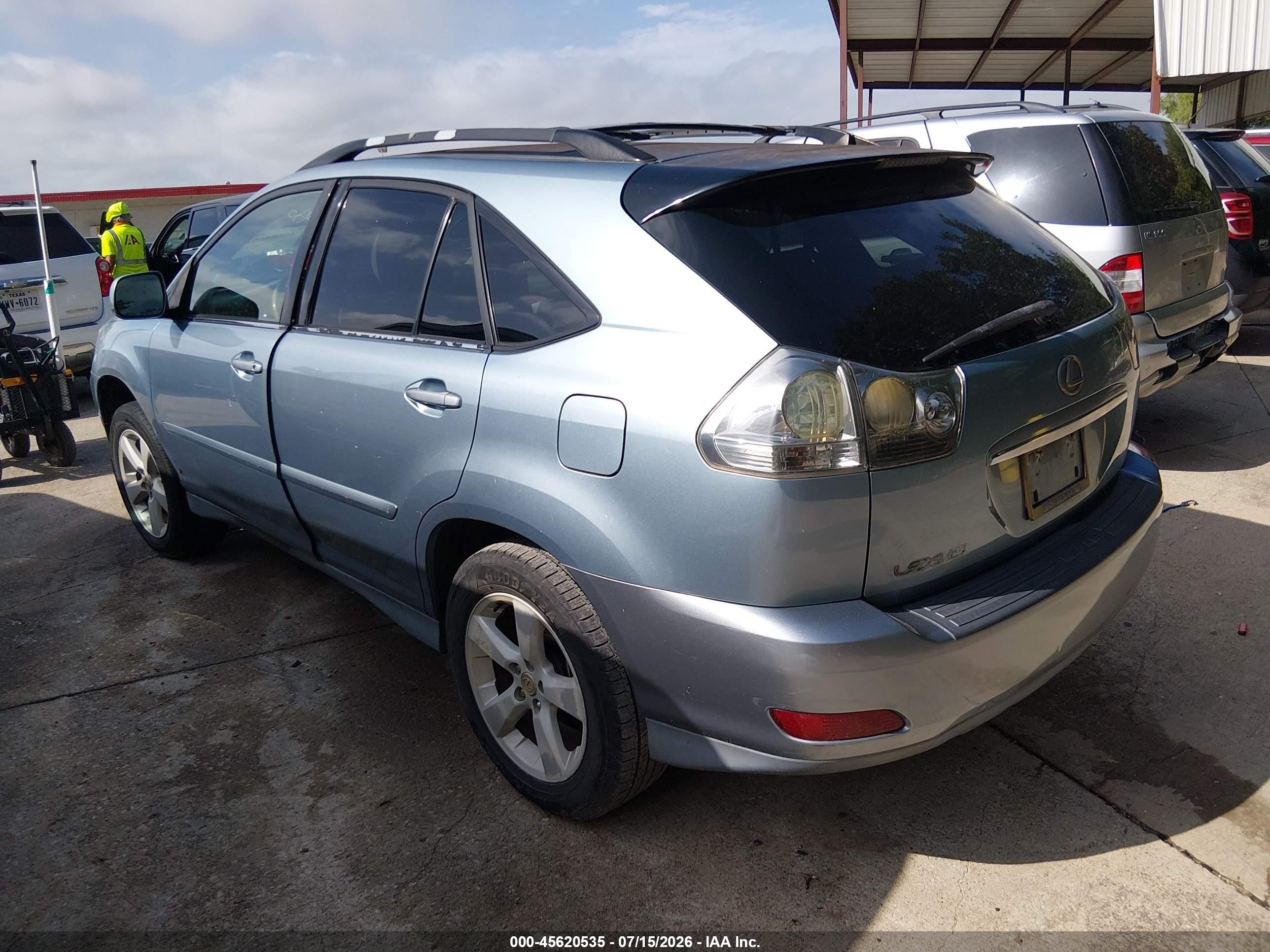 2004 Lexus Rx 330   Light Blue vin: 2T2GA31U54C008701