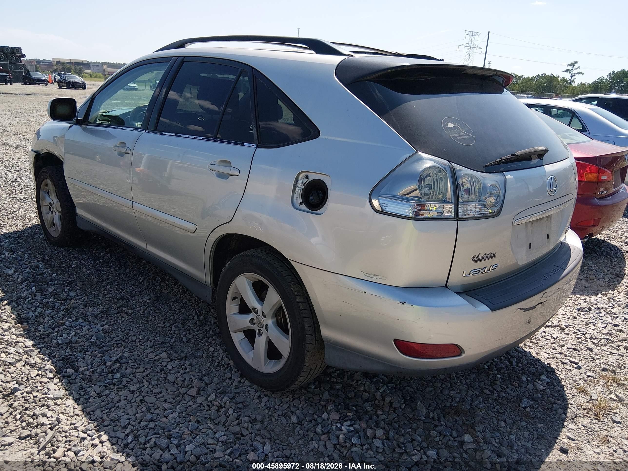2004 Lexus Rx 330 Silver vin: 2T2GA31U54C018404