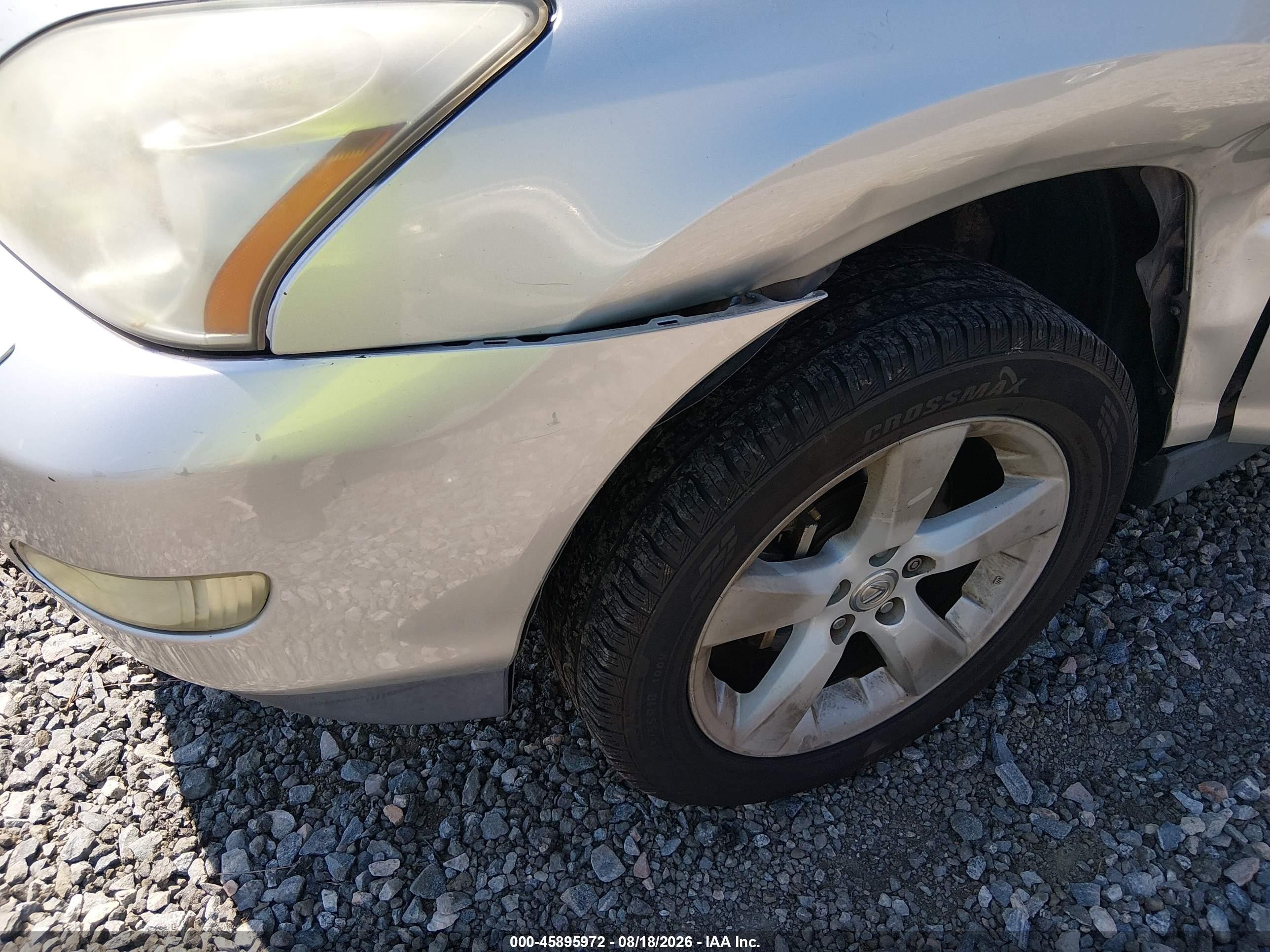 2004 Lexus Rx 330 Silver vin: 2T2GA31U54C018404
