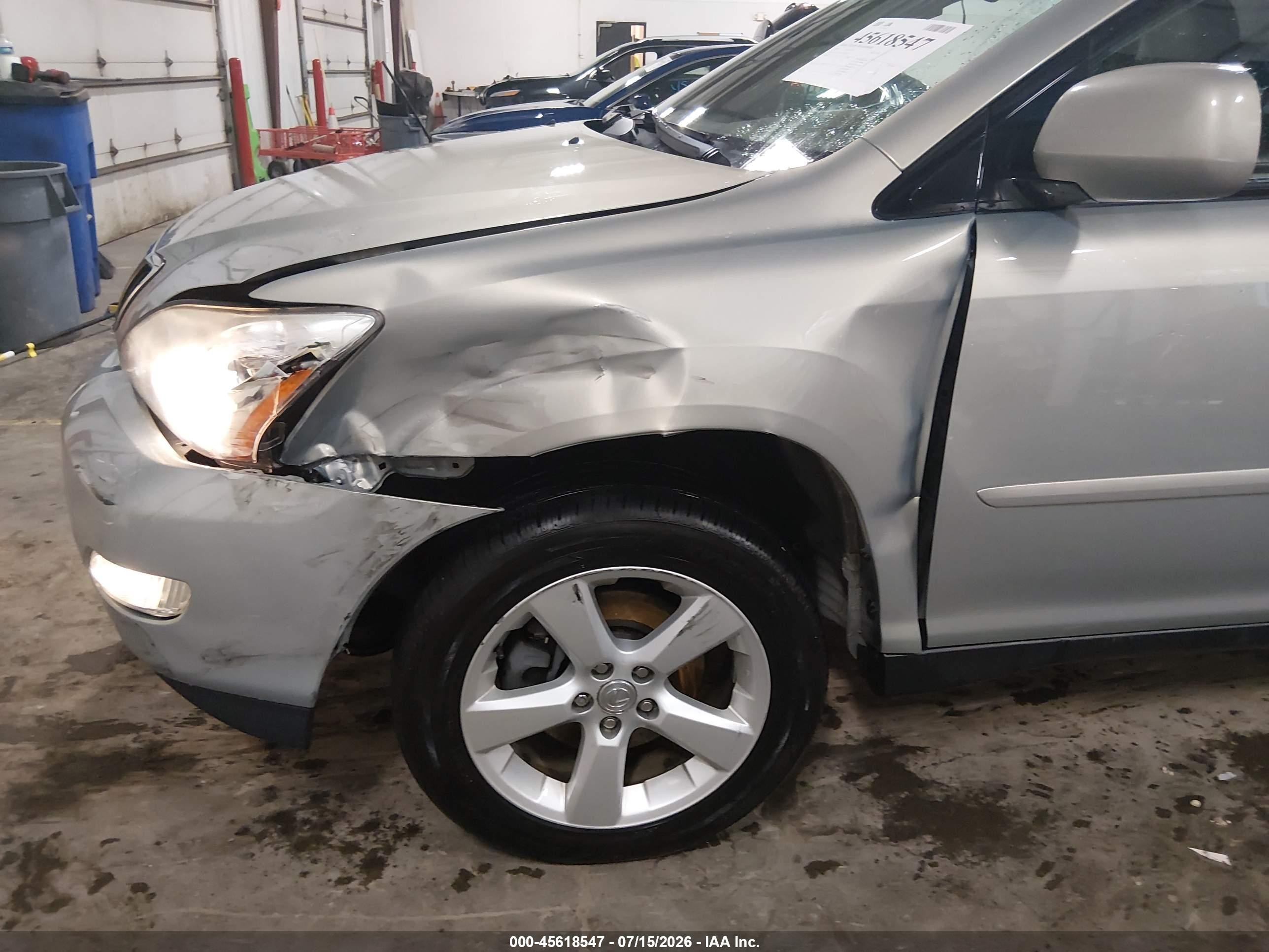 2005 Lexus Rx 330 Gray vin: 2T2GA31U55C027279
