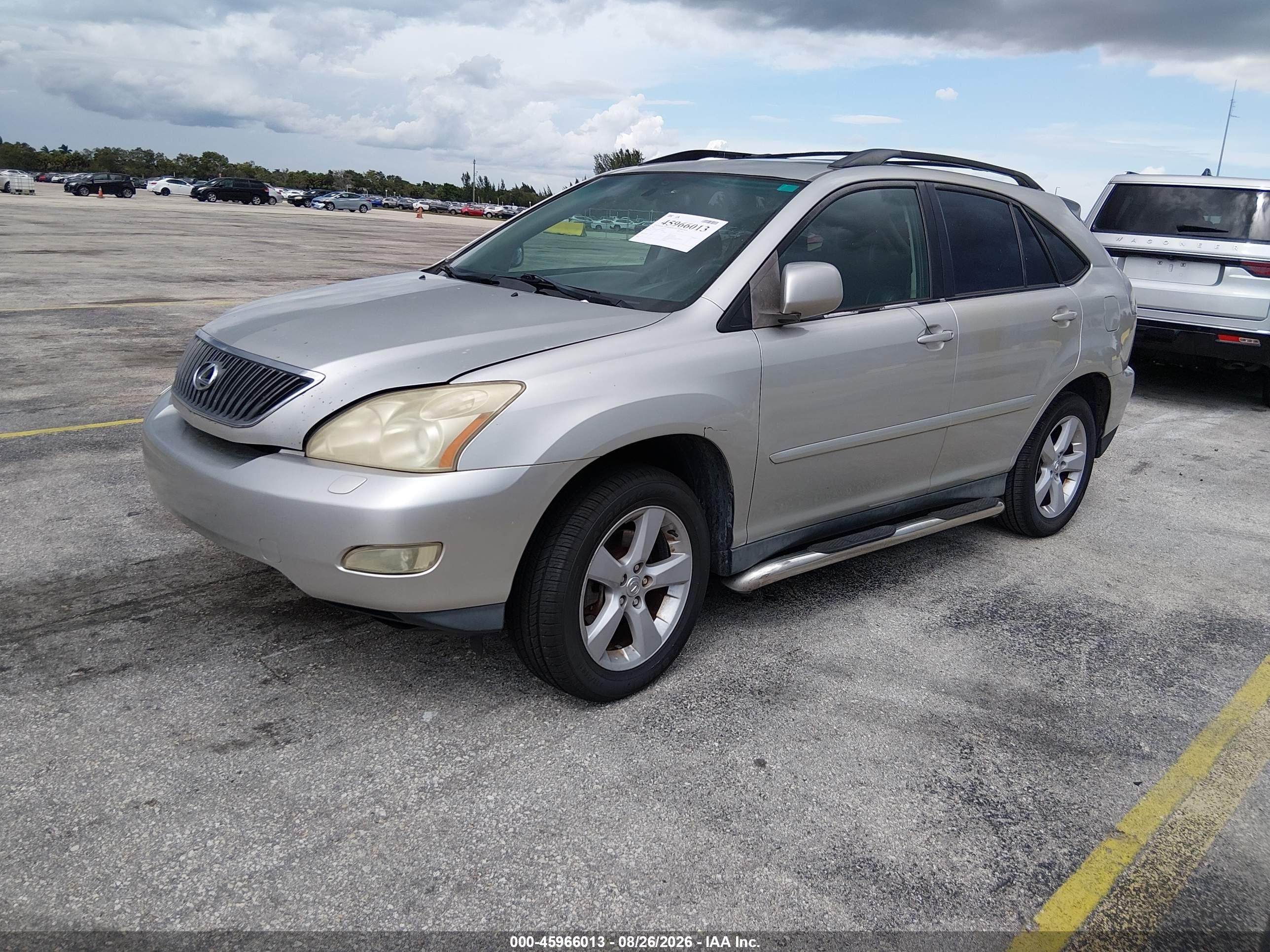 2005 Lexus Rx 330 Silver vin: 2T2GA31U55C038654