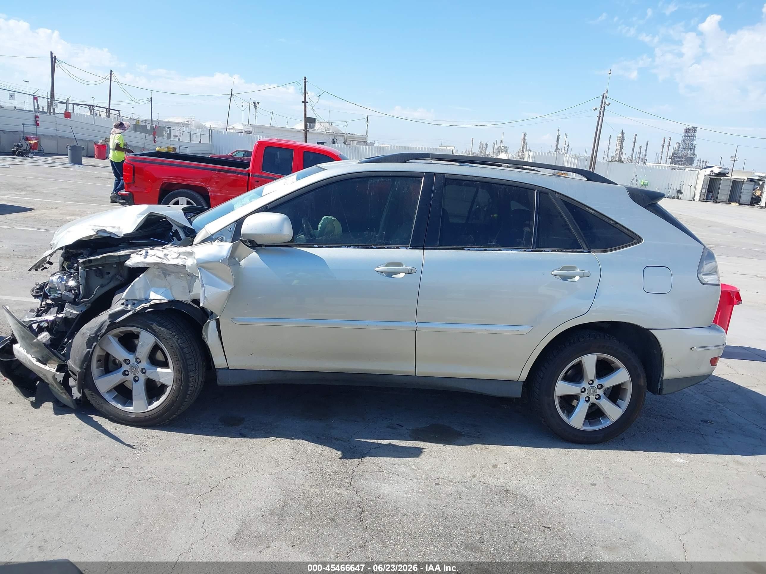 2006 Lexus Rx 330   Black vin: 2T2GA31U56C043676