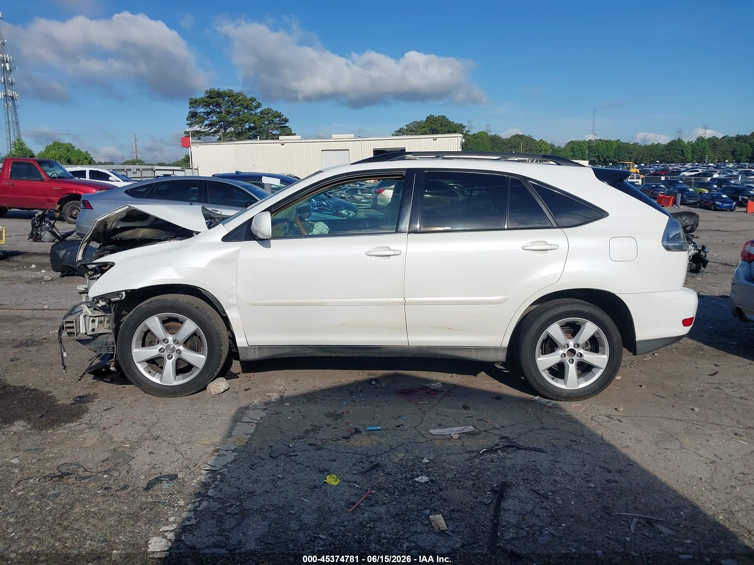 2006 Lexus Rx 330   White vin: 2T2GA31U56C044570