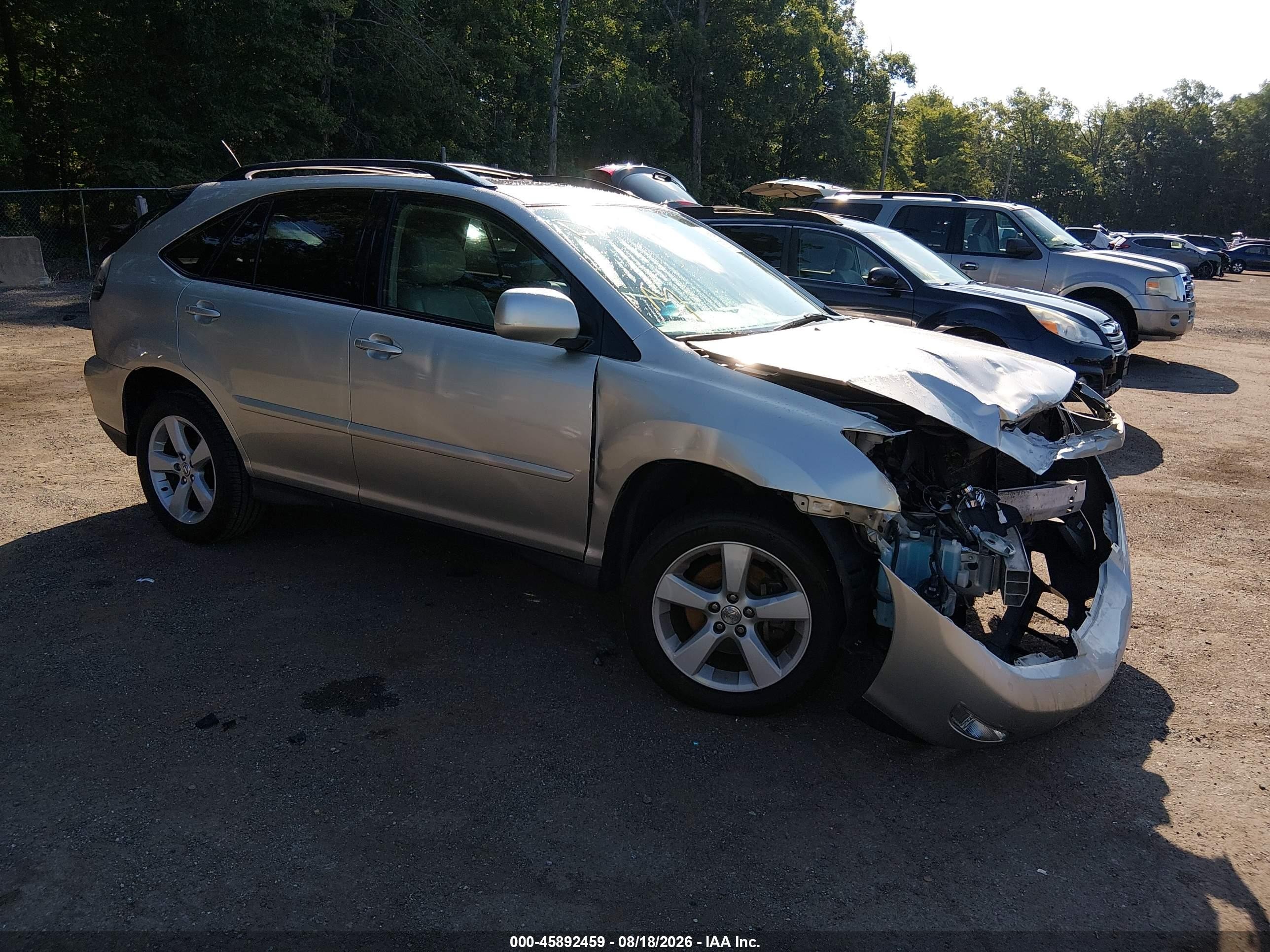 2006 Lexus Rx 330   Silver vin: 2T2GA31U56C052233