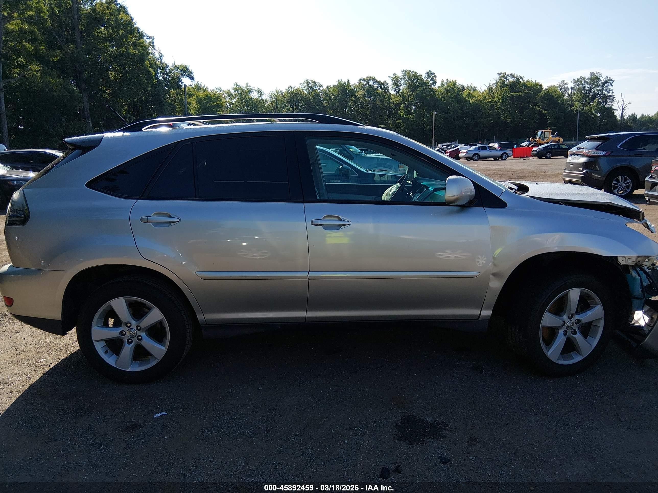 2006 Lexus Rx 330   Silver vin: 2T2GA31U56C052233
