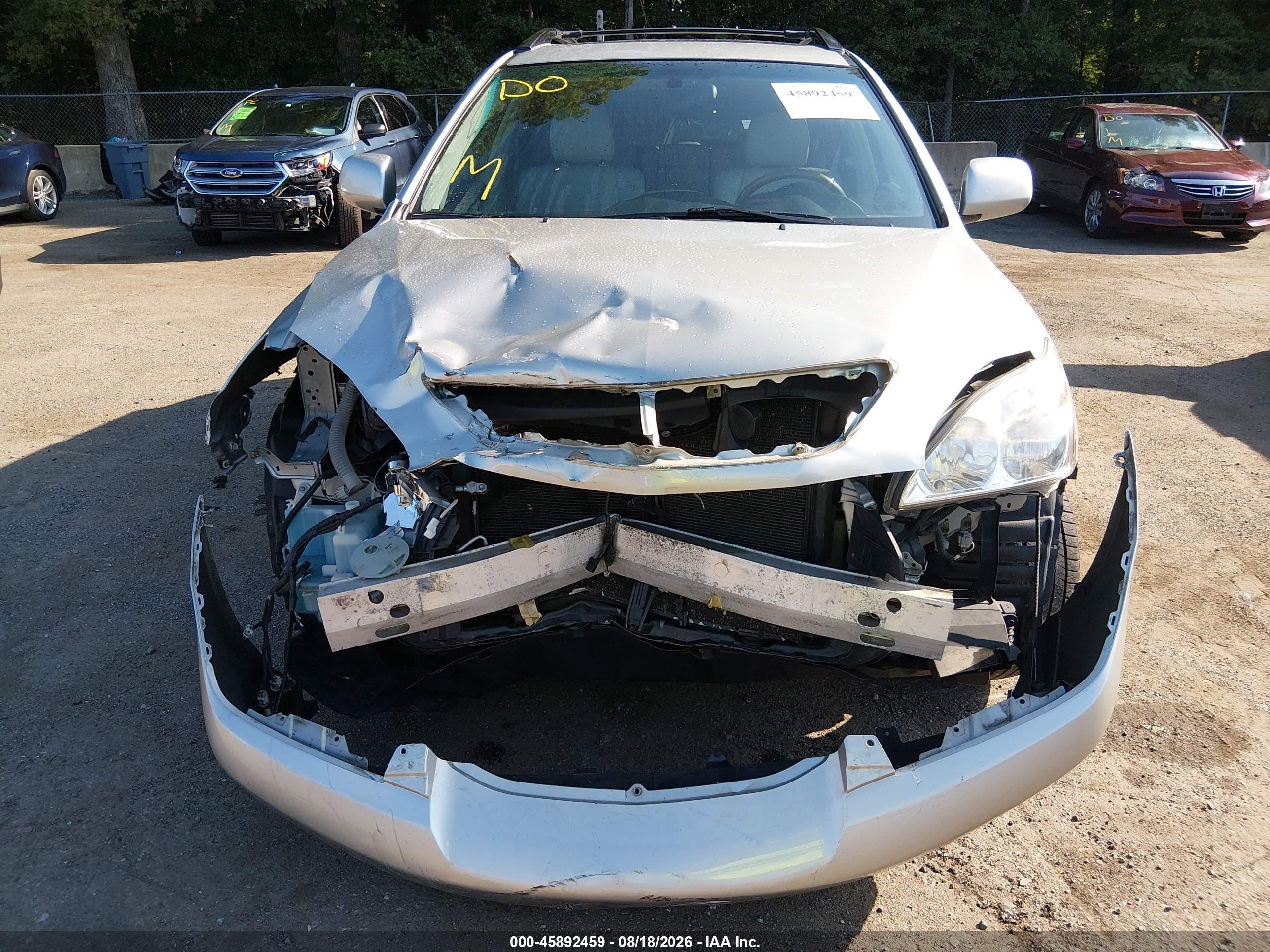 2006 Lexus Rx 330   Silver vin: 2T2GA31U56C052233
