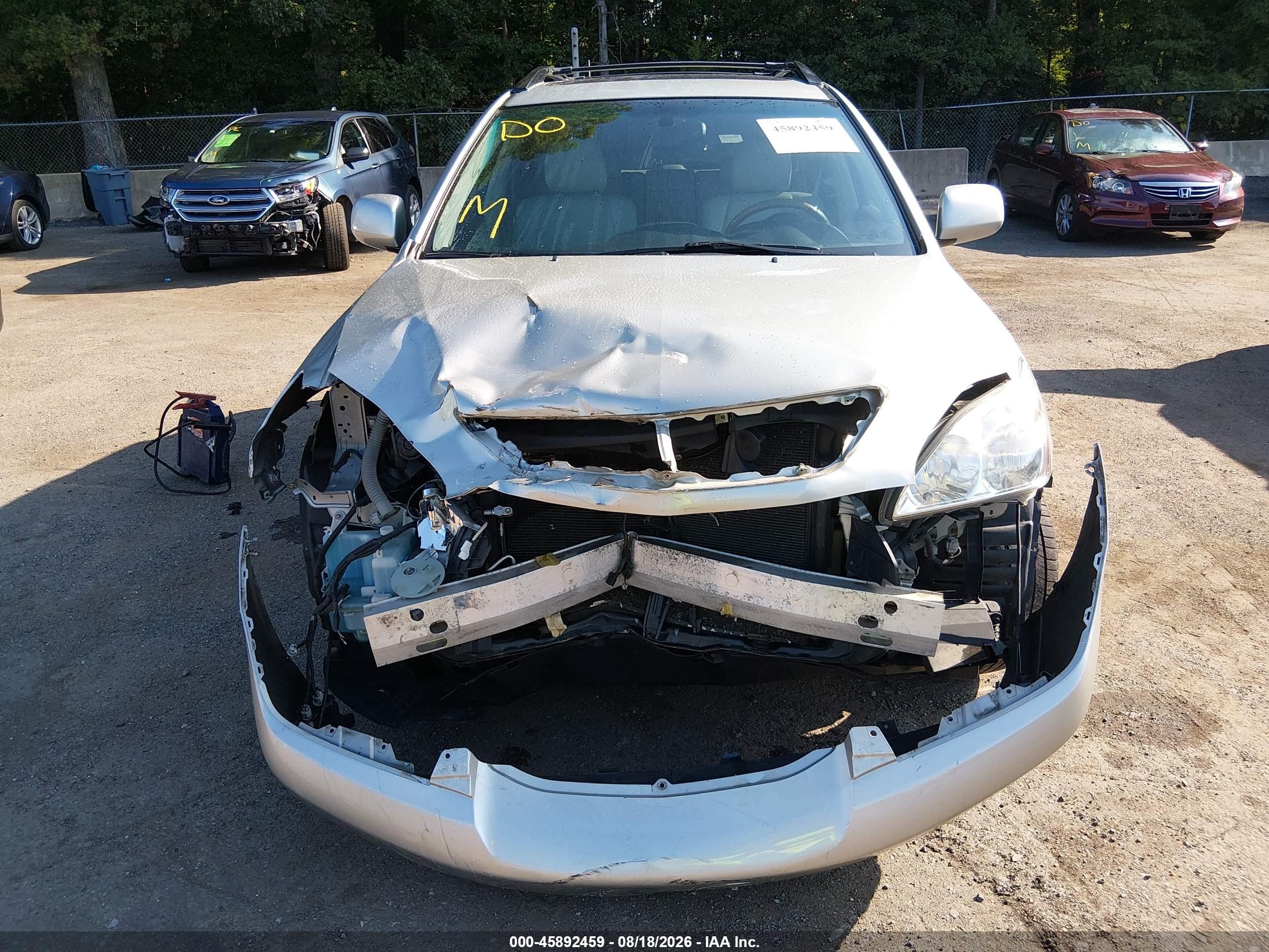 2006 Lexus Rx 330   Silver vin: 2T2GA31U56C052233
