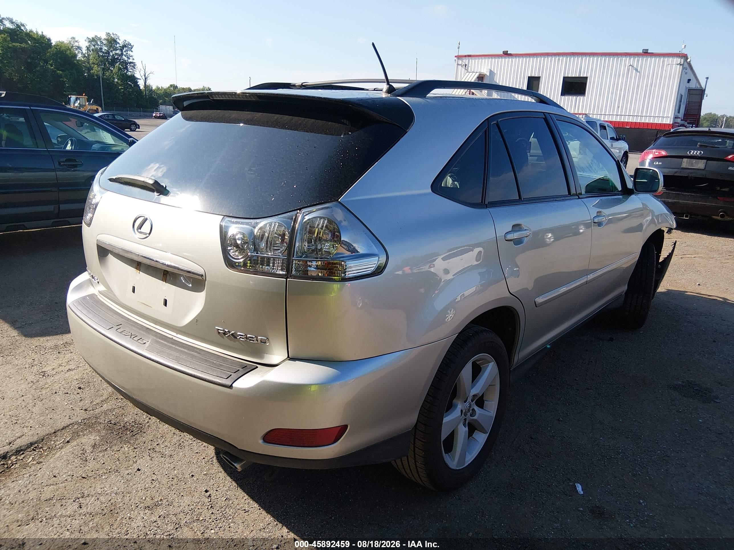 2006 Lexus Rx 330   Silver vin: 2T2GA31U56C052233