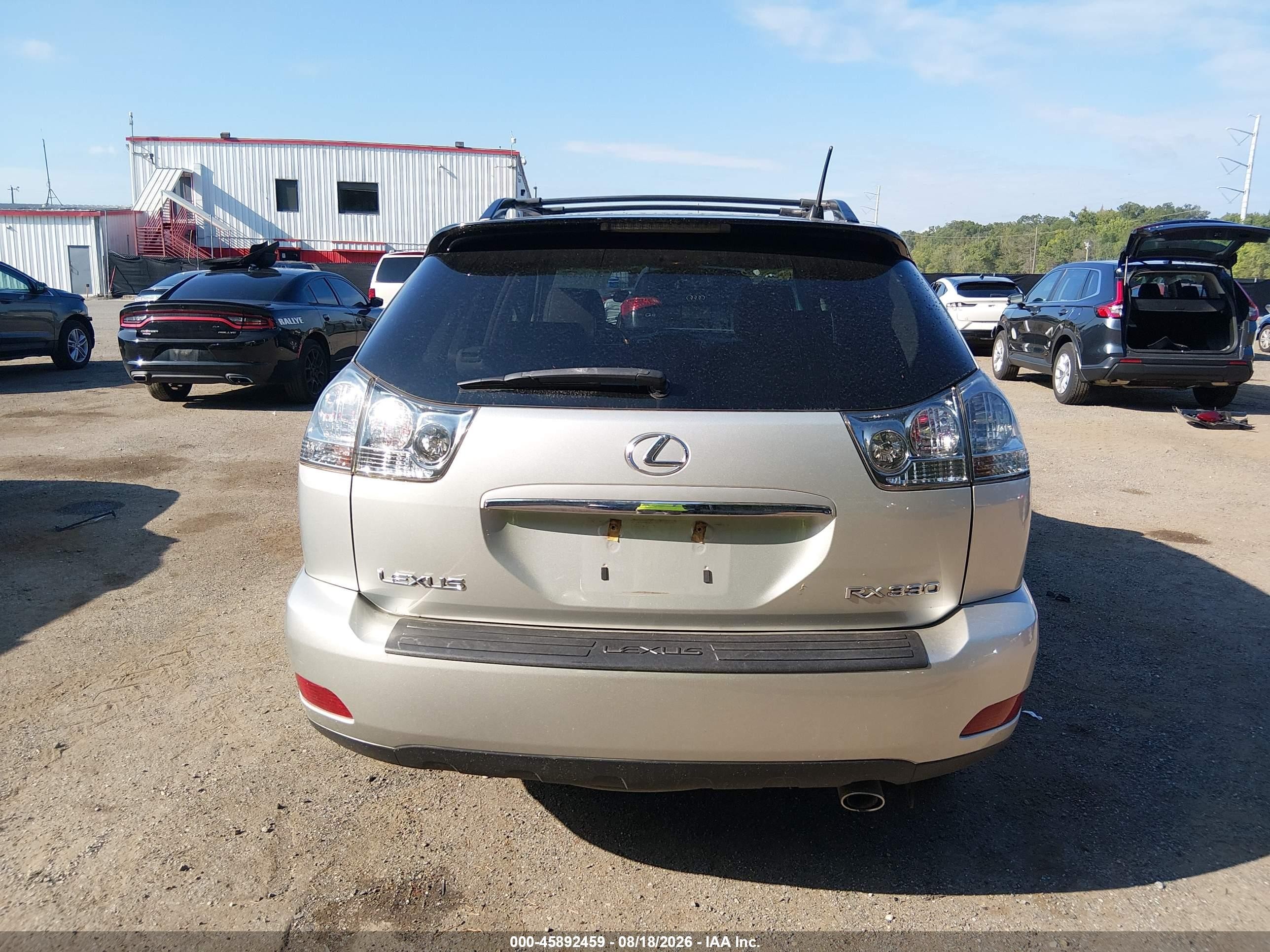 2006 Lexus Rx 330   Silver vin: 2T2GA31U56C052233
