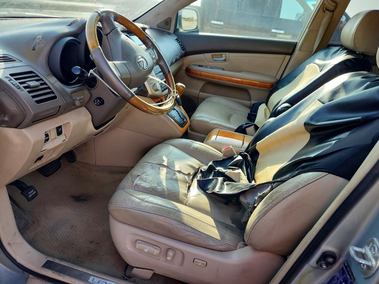 2004 Lexus Rx 330 Base Silver vin: 2T2GA31U64C008545