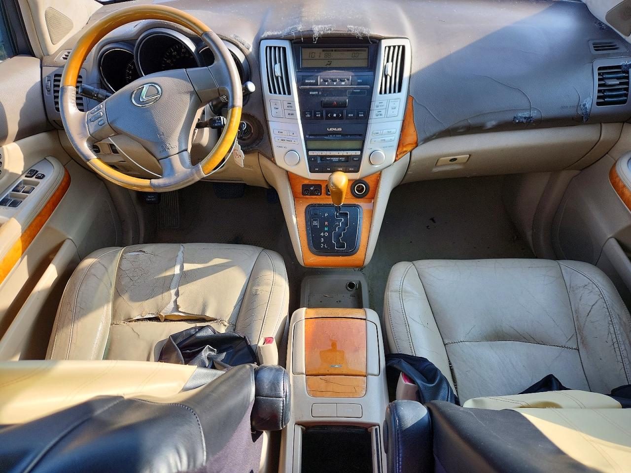 2004 Lexus Rx 330 Base Silver vin: 2T2GA31U64C008545