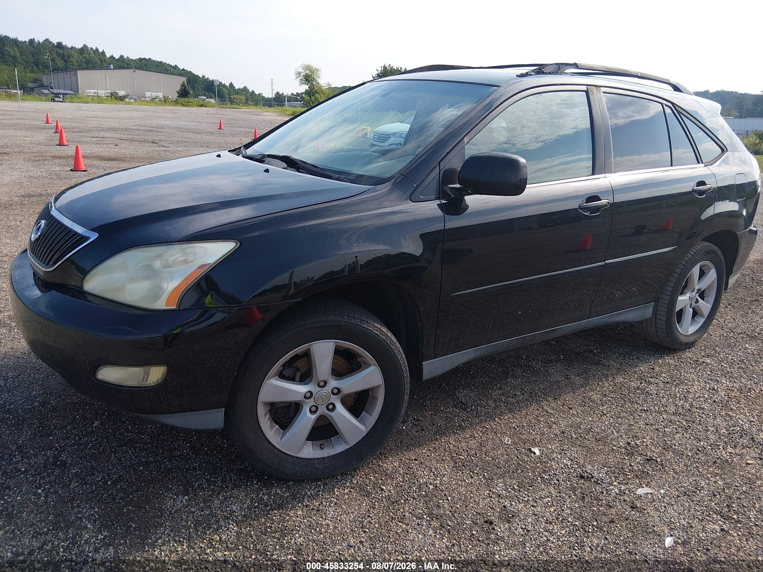 2004 Lexus Rx 330   Black vin: 2T2GA31U64C009288