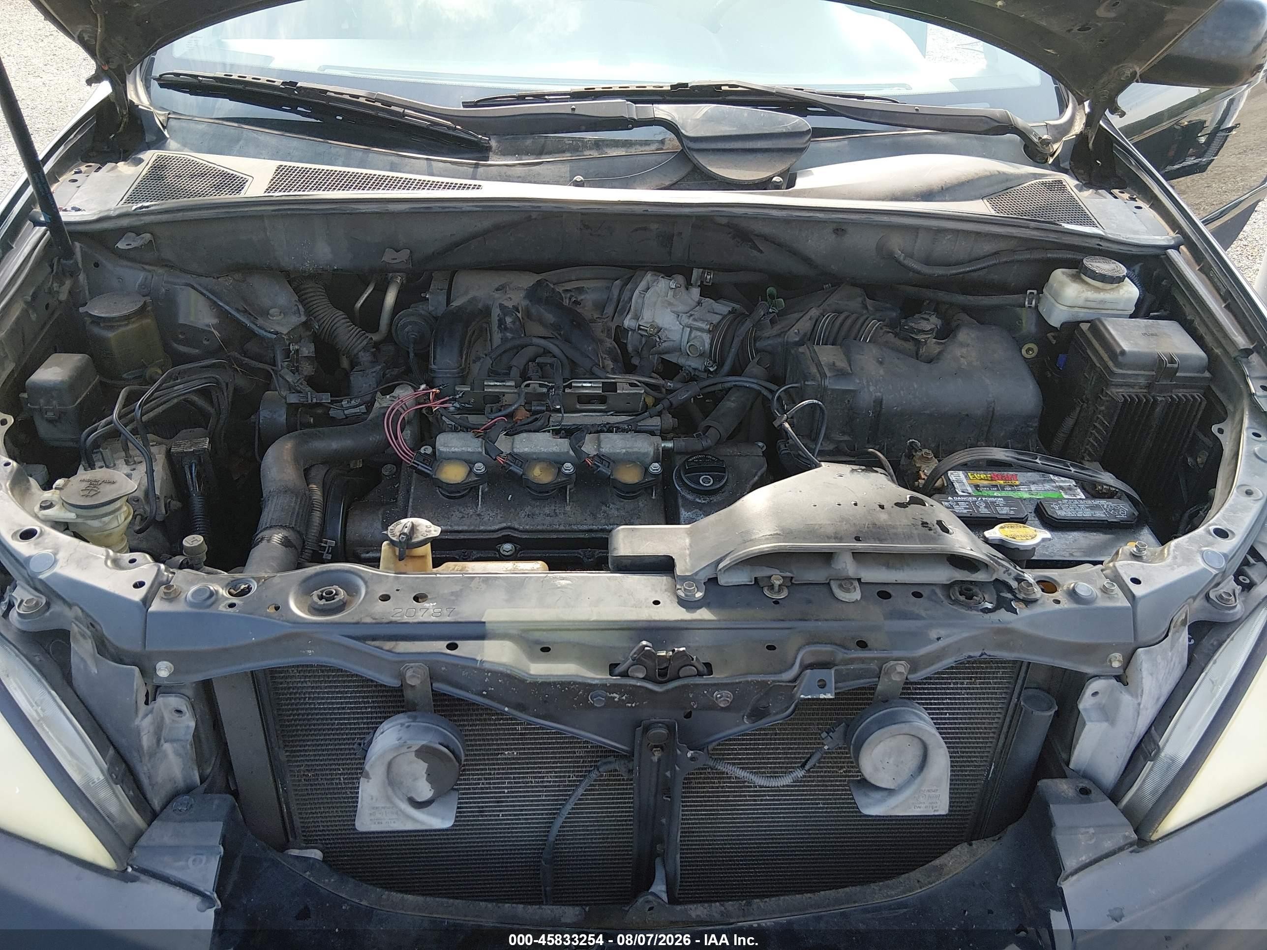2004 Lexus Rx 330   Black vin: 2T2GA31U64C009288