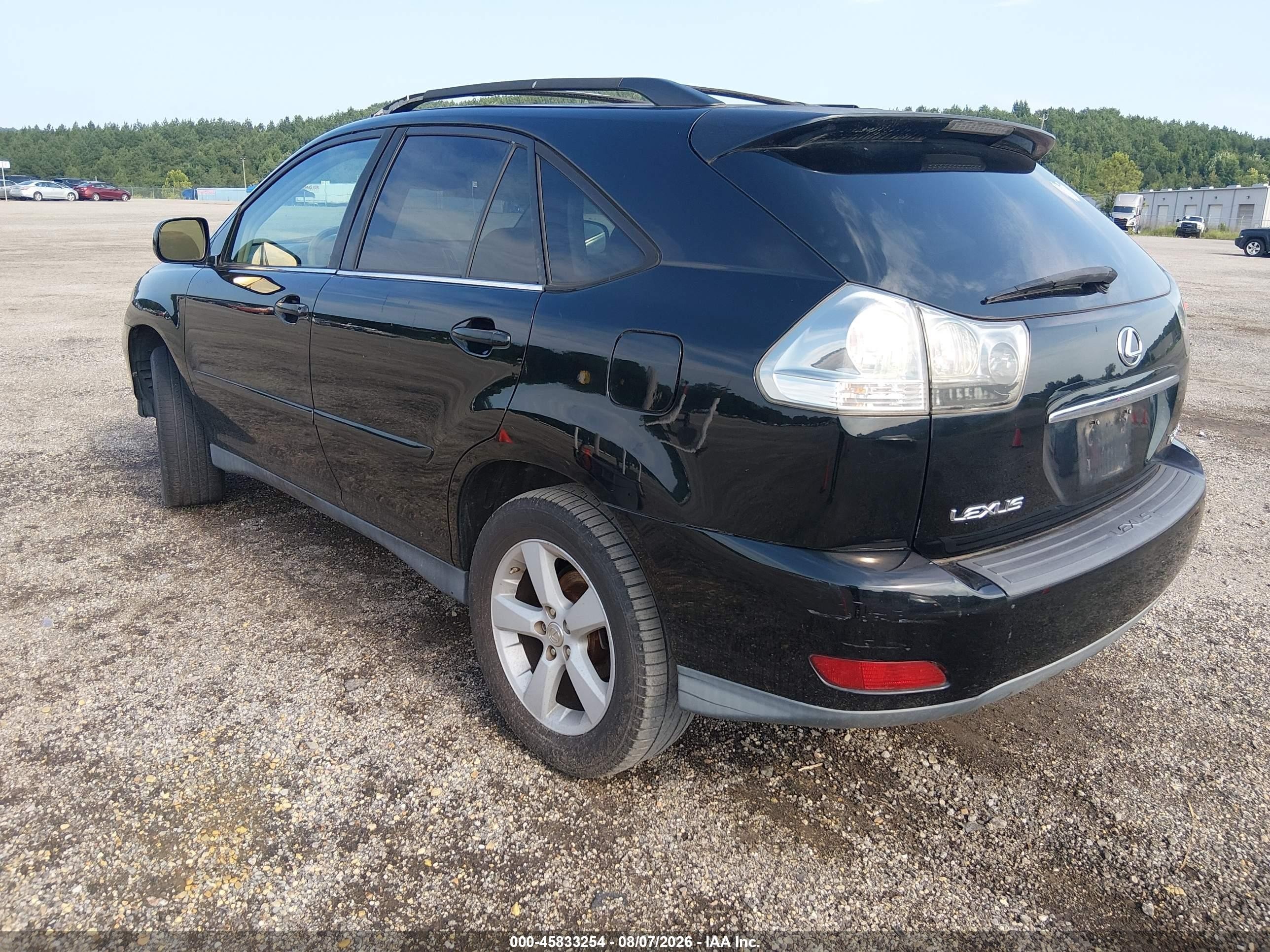 2004 Lexus Rx 330   Black vin: 2T2GA31U64C009288