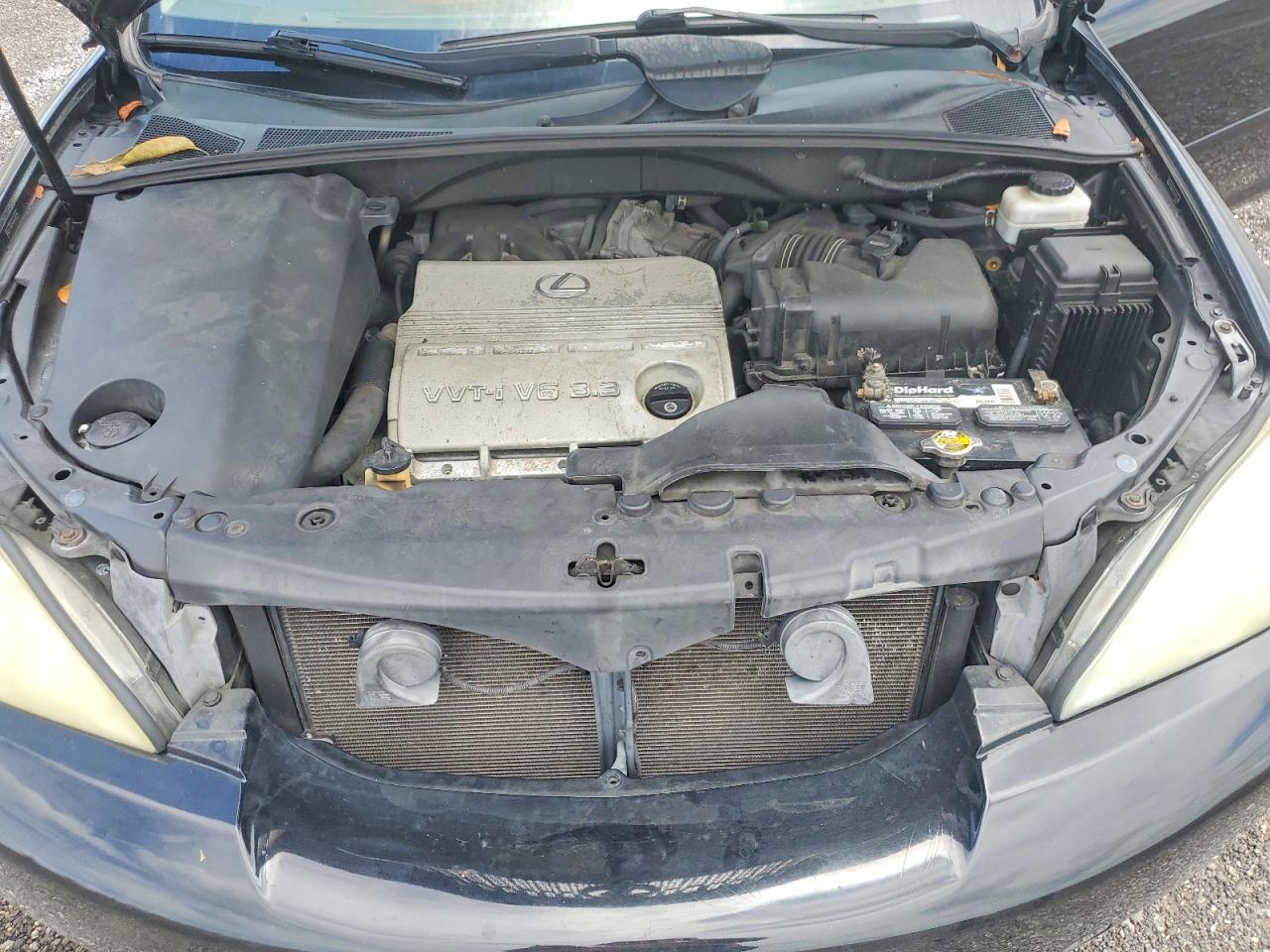 2004 Lexus Rx 330 Черный vin: 2T2GA31U64C012319