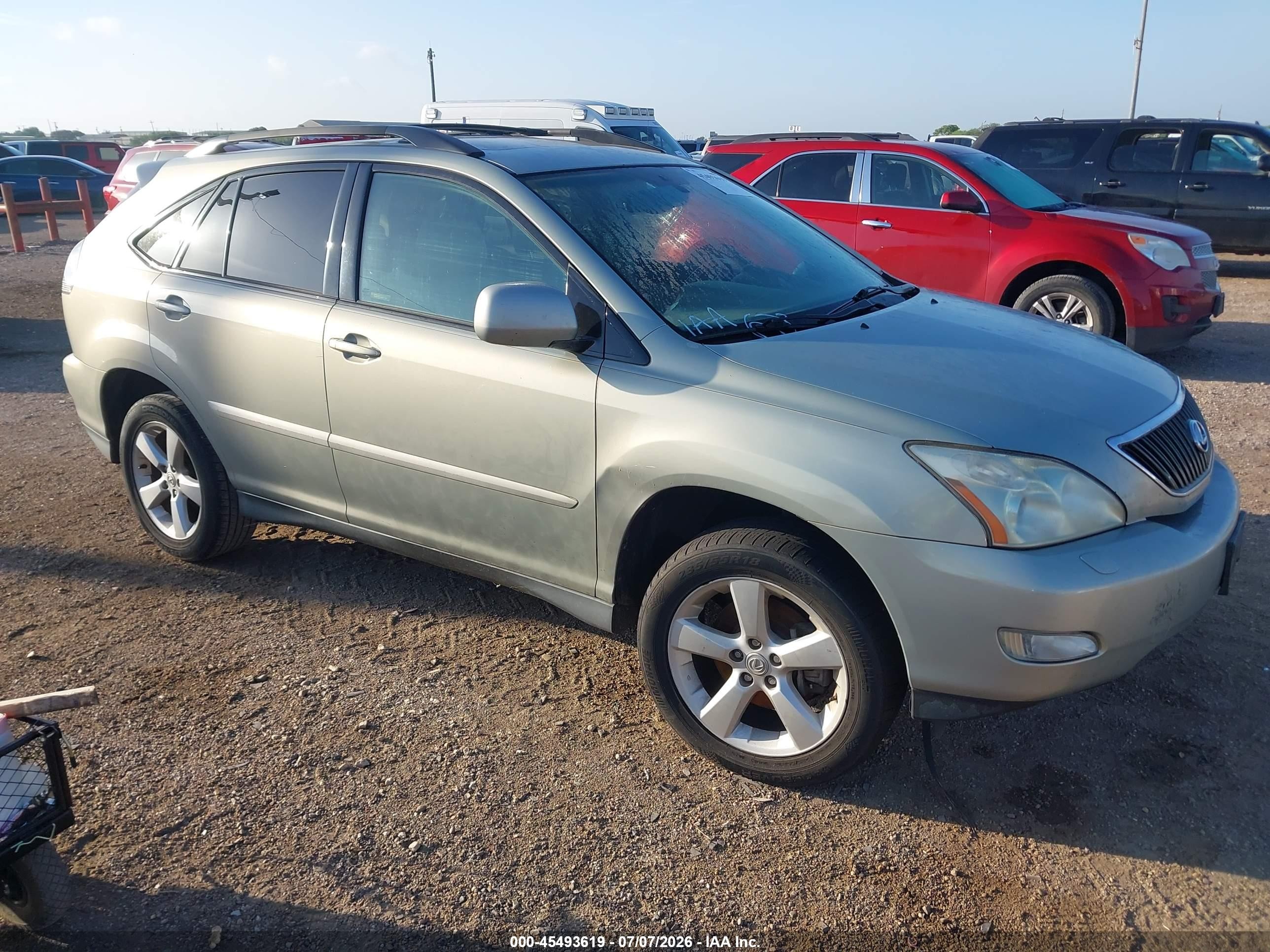 2004 Lexus Rx 330   Silver vin: 2T2GA31U64C017598