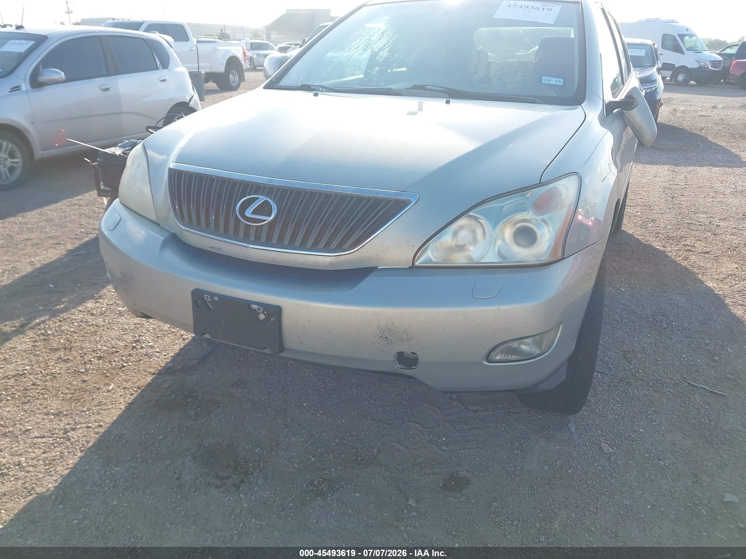 2004 Lexus Rx 330   Silver vin: 2T2GA31U64C017598
