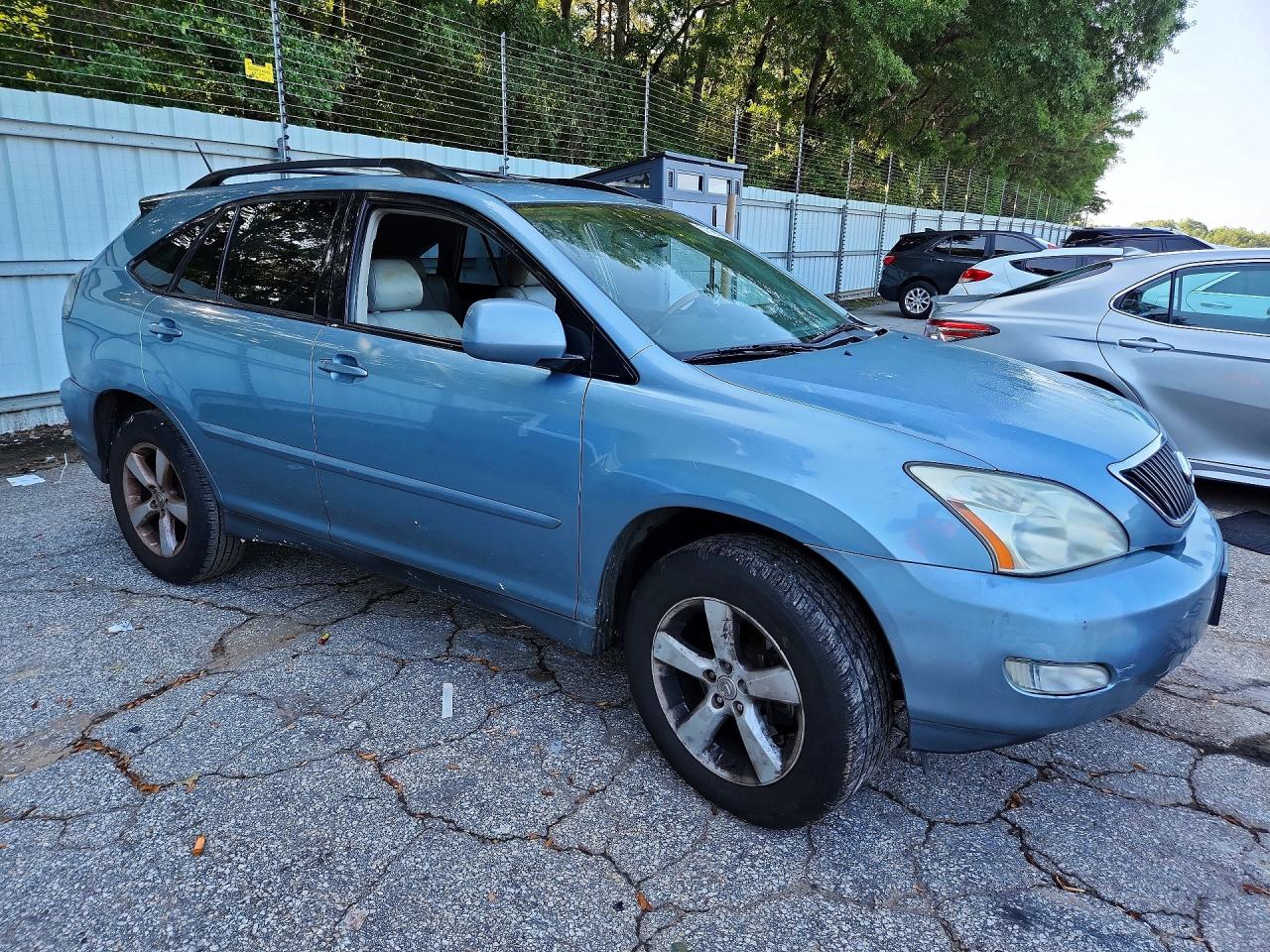 2004 Lexus Rx 330 Blue vin: 2T2GA31U64C018301
