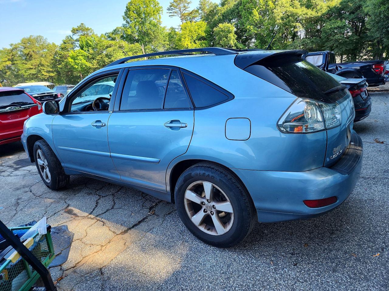 2004 Lexus Rx 330 Blue vin: 2T2GA31U64C018301