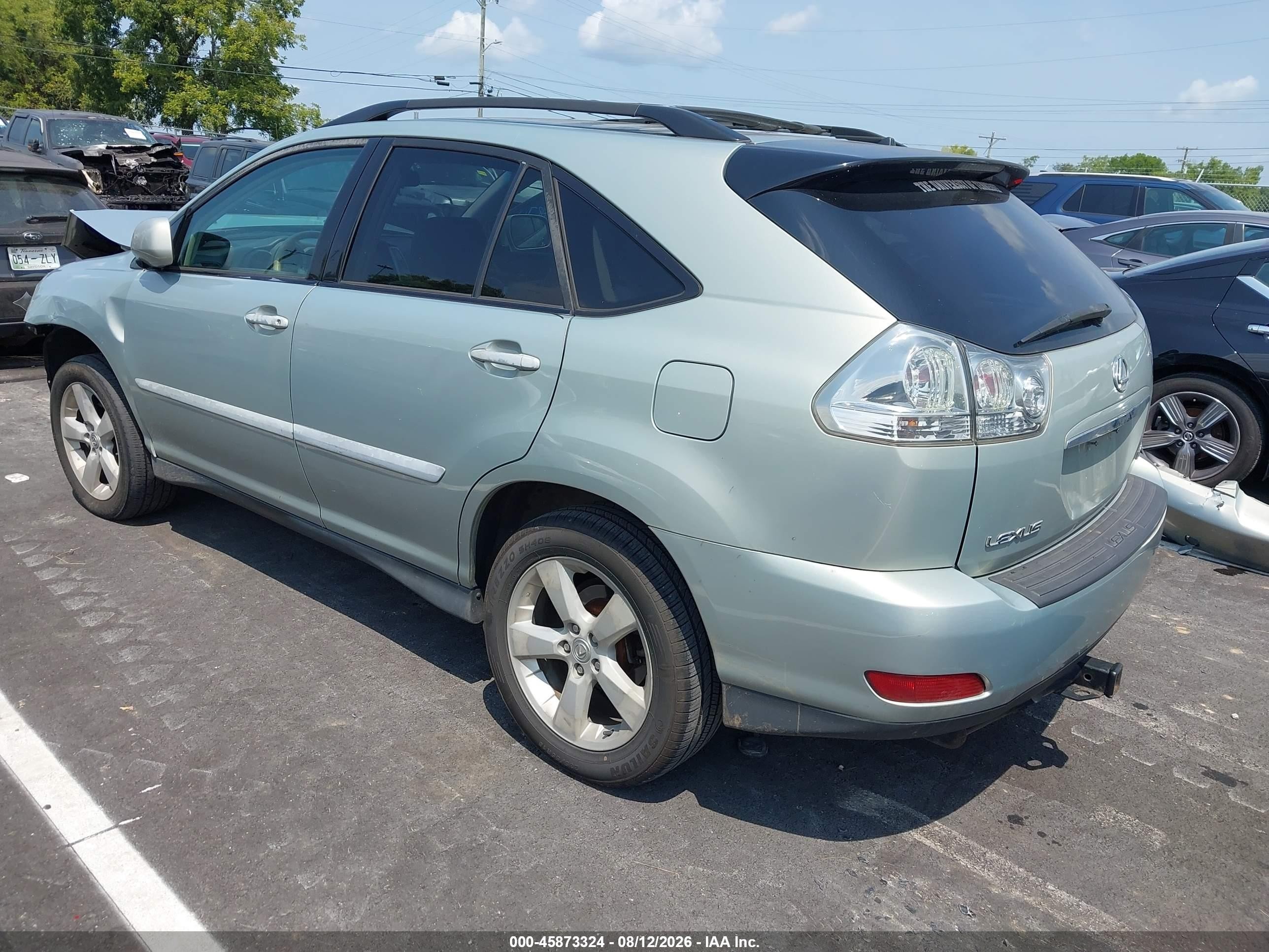 2005 Lexus Rx 330 Light Blue vin: 2T2GA31U65C020616