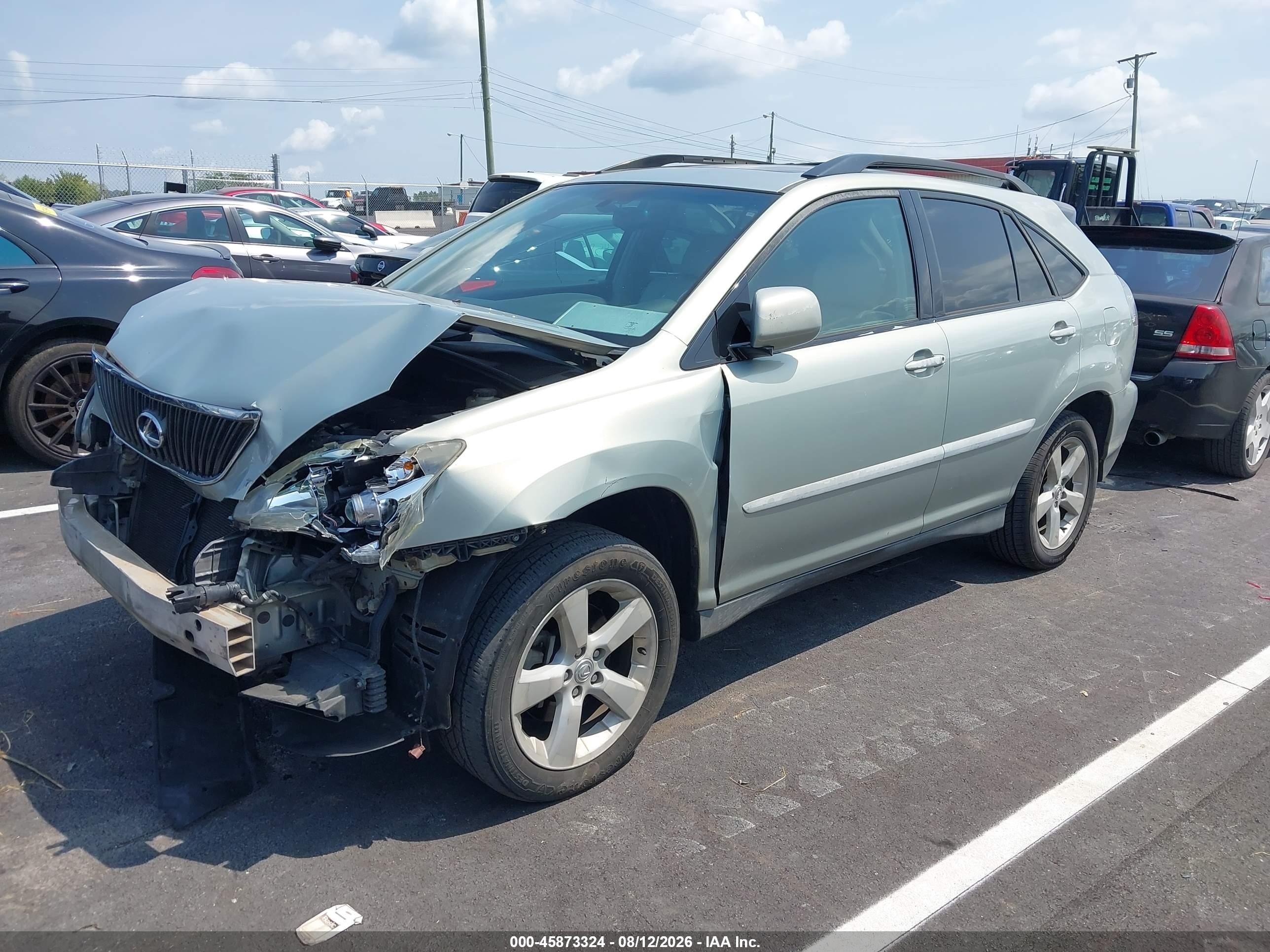 2005 Lexus Rx 330 Light Blue vin: 2T2GA31U65C020616