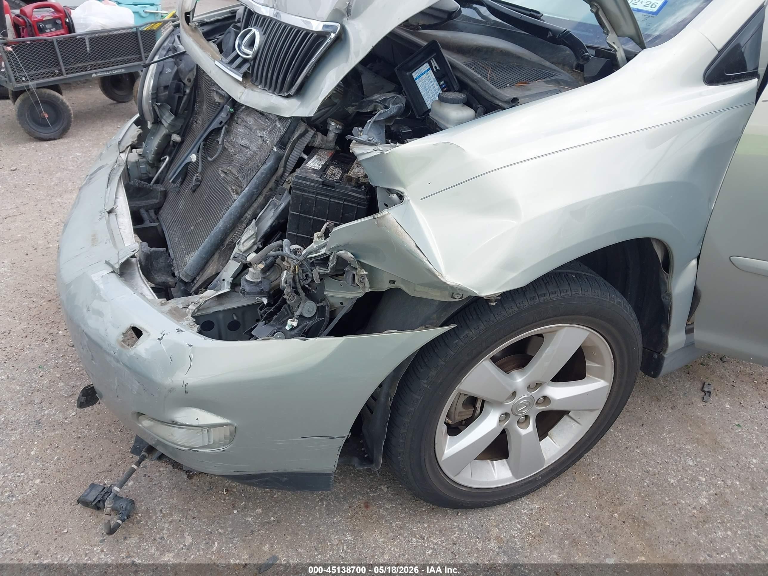 2005 Lexus Rx 330   Silver vin: 2T2GA31U65C025797