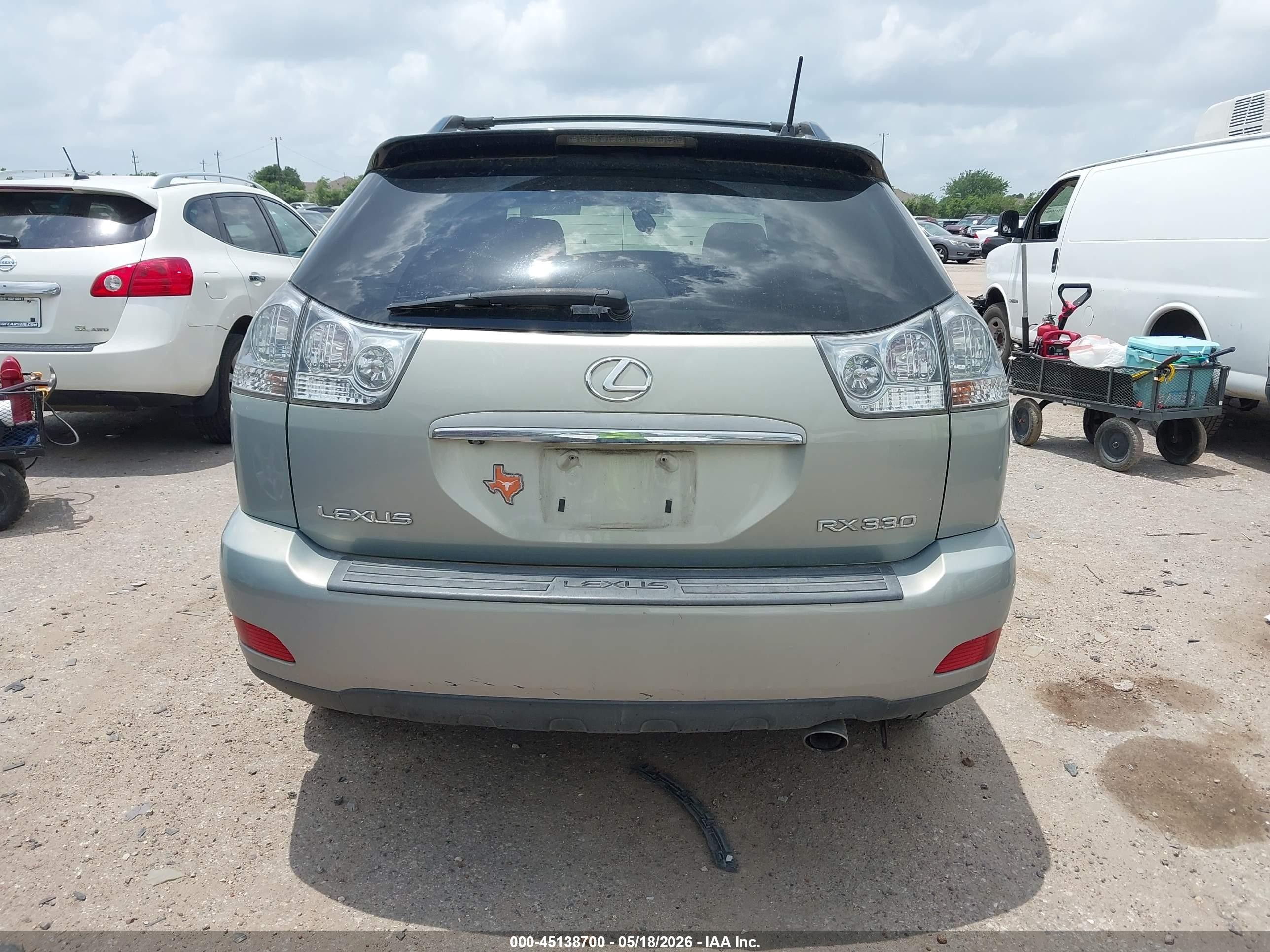2005 Lexus Rx 330   Silver vin: 2T2GA31U65C025797