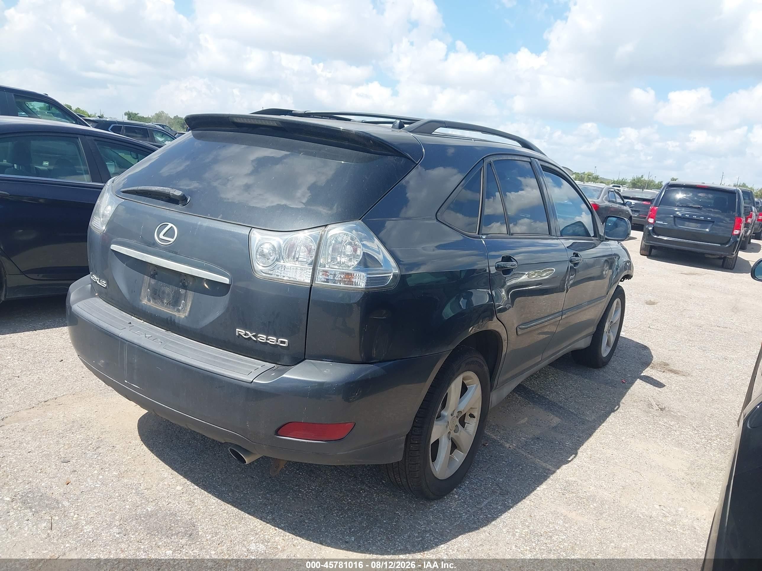 2005 Lexus Rx 330   Синий vin: 2T2GA31U65C028988