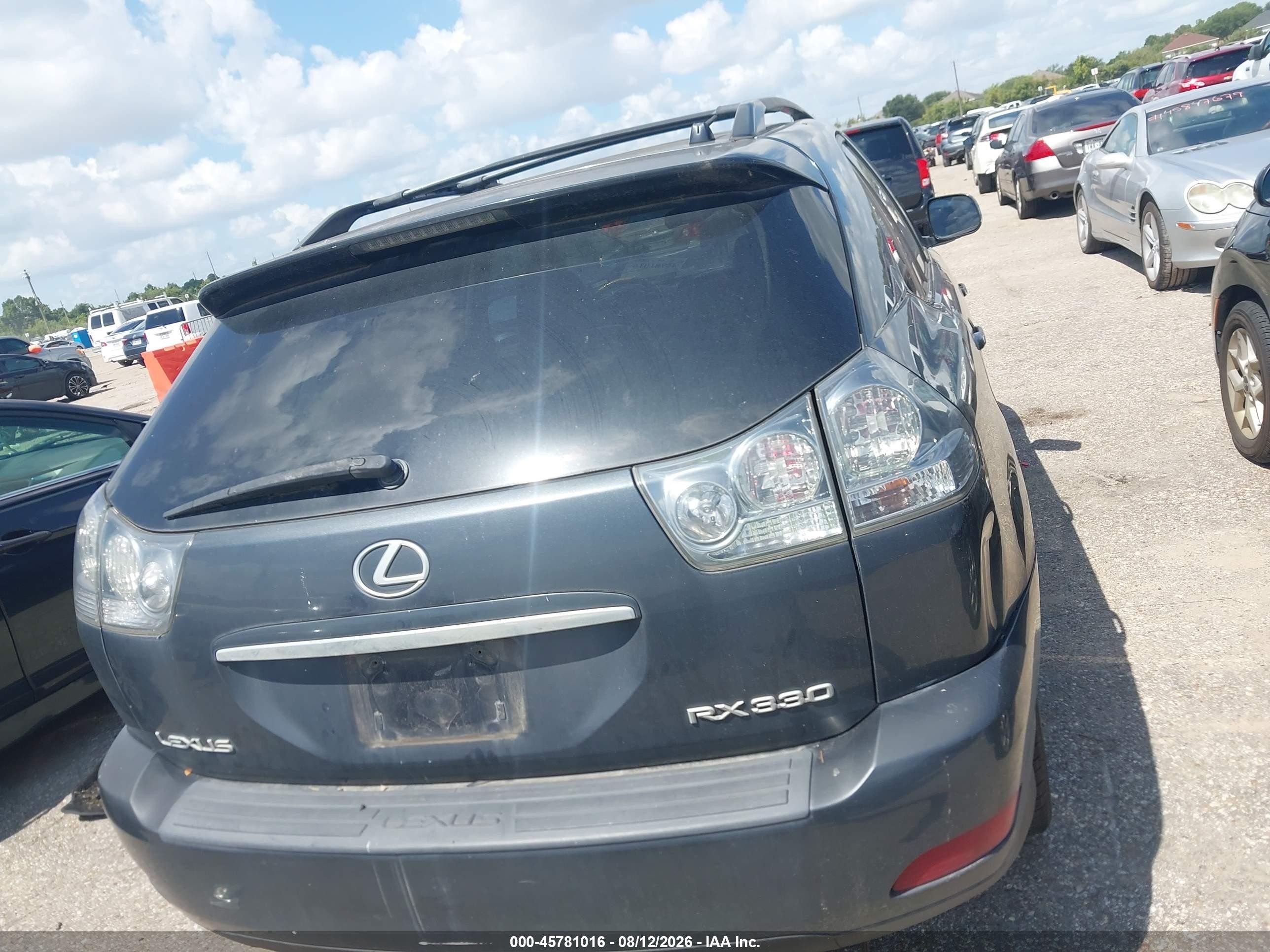 2005 Lexus Rx 330   Синий vin: 2T2GA31U65C028988