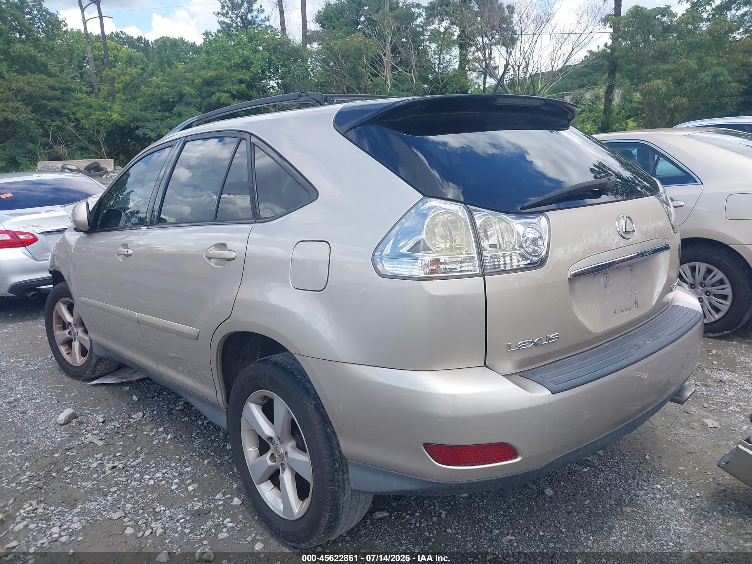 2005 Lexus Rx 330   Tan vin: 2T2GA31U65C035844