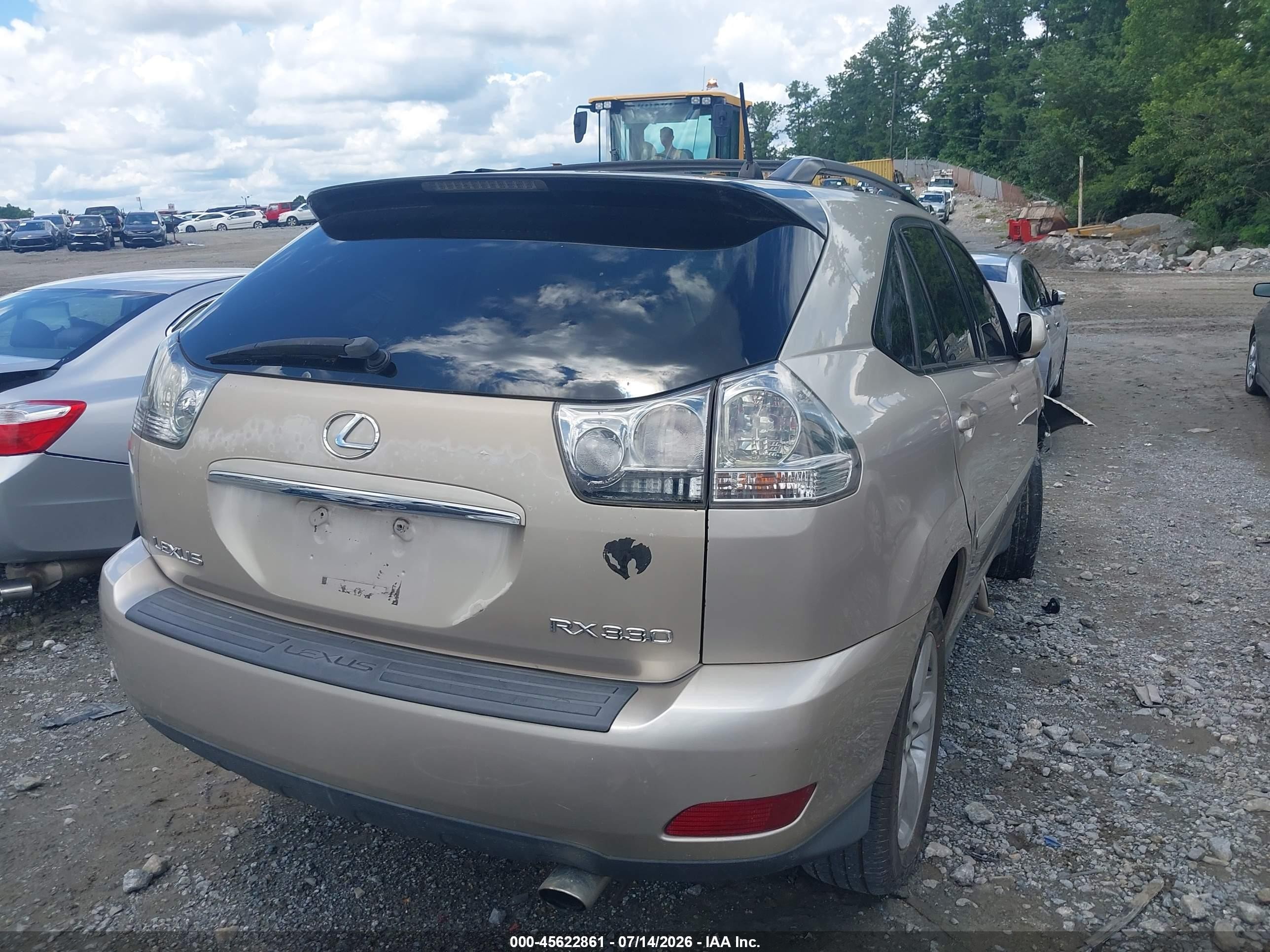 2005 Lexus Rx 330   Tan vin: 2T2GA31U65C035844
