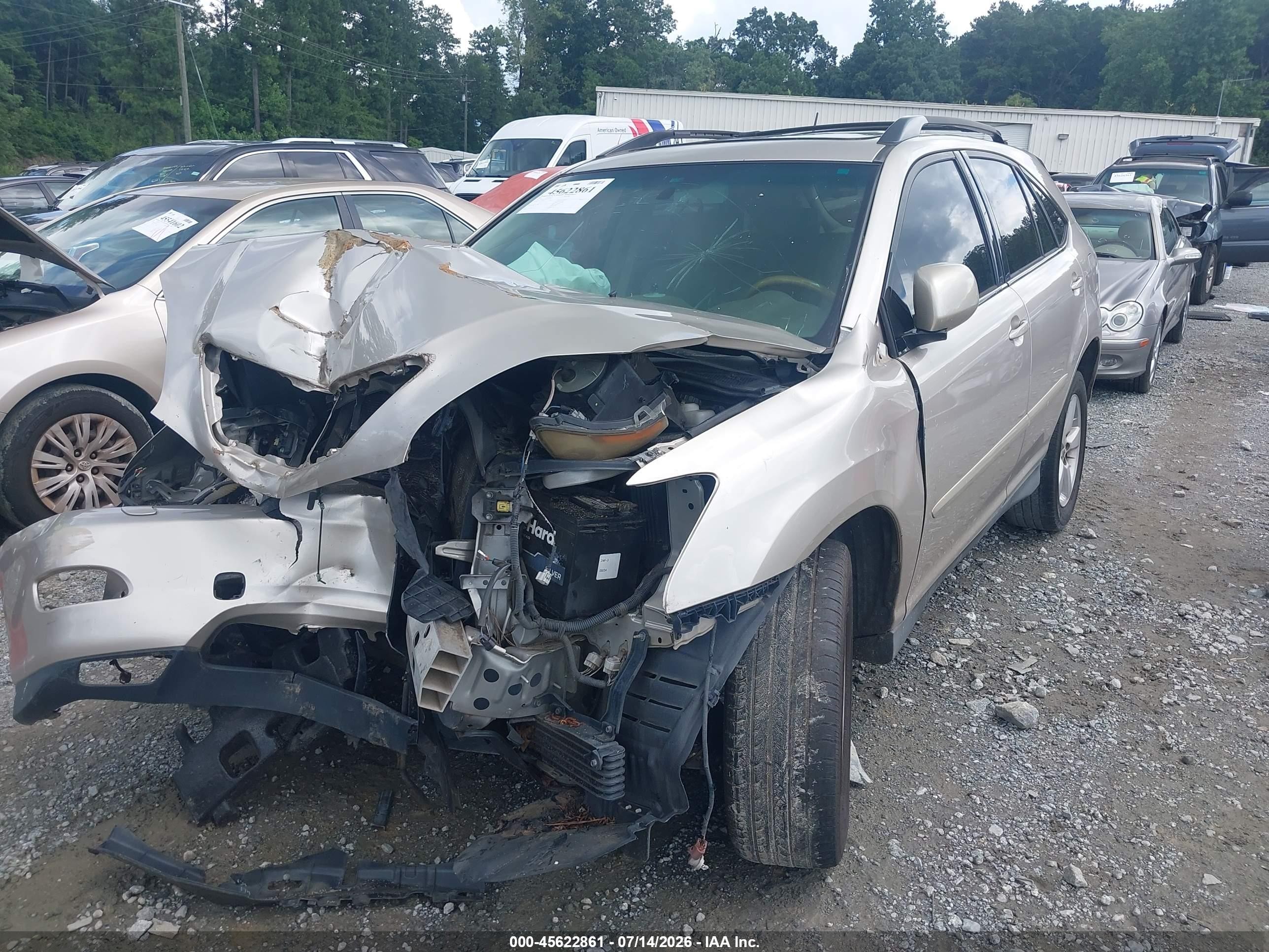 2005 Lexus Rx 330   Tan vin: 2T2GA31U65C035844