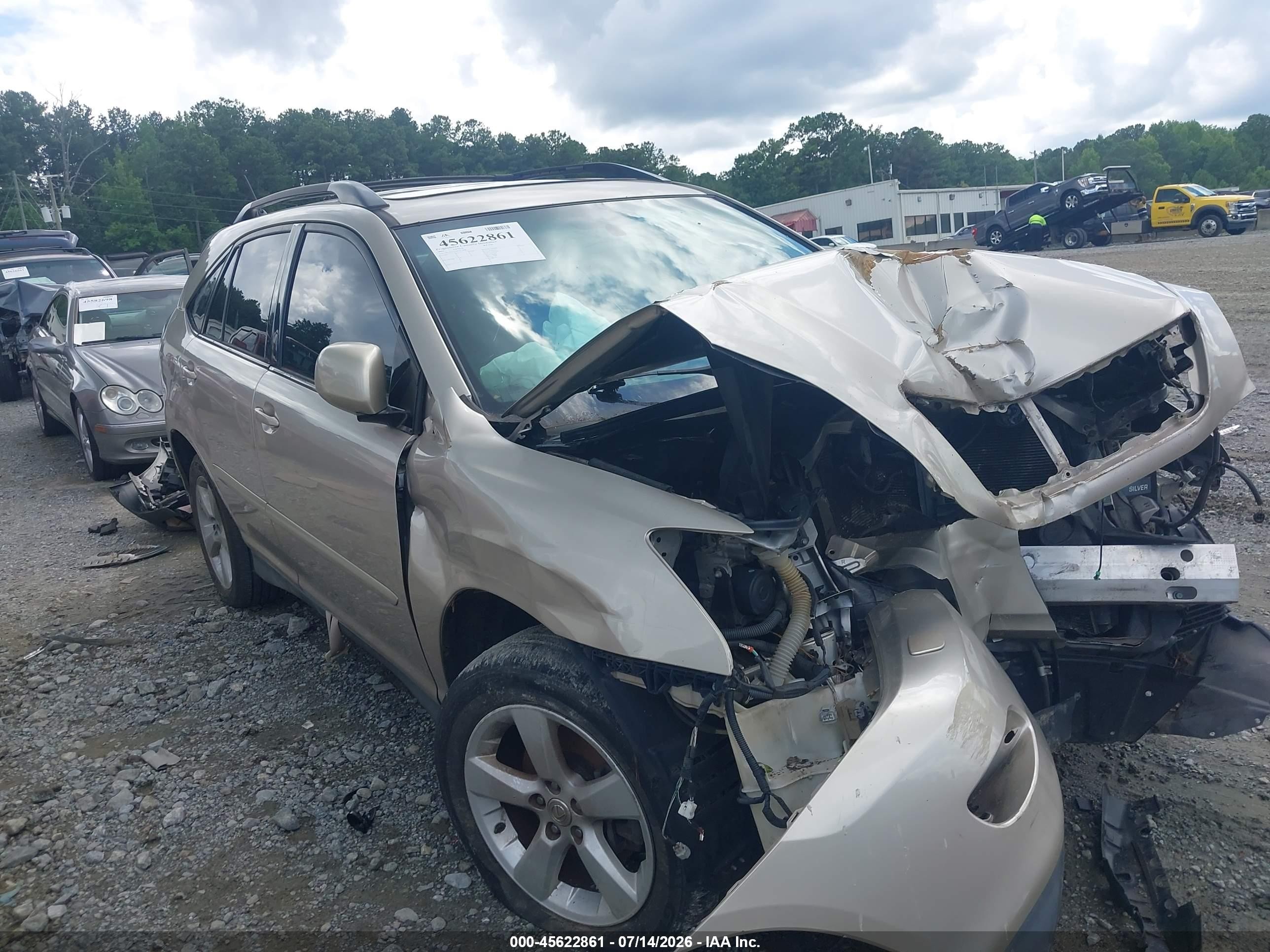 2005 Lexus Rx 330   Tan vin: 2T2GA31U65C035844