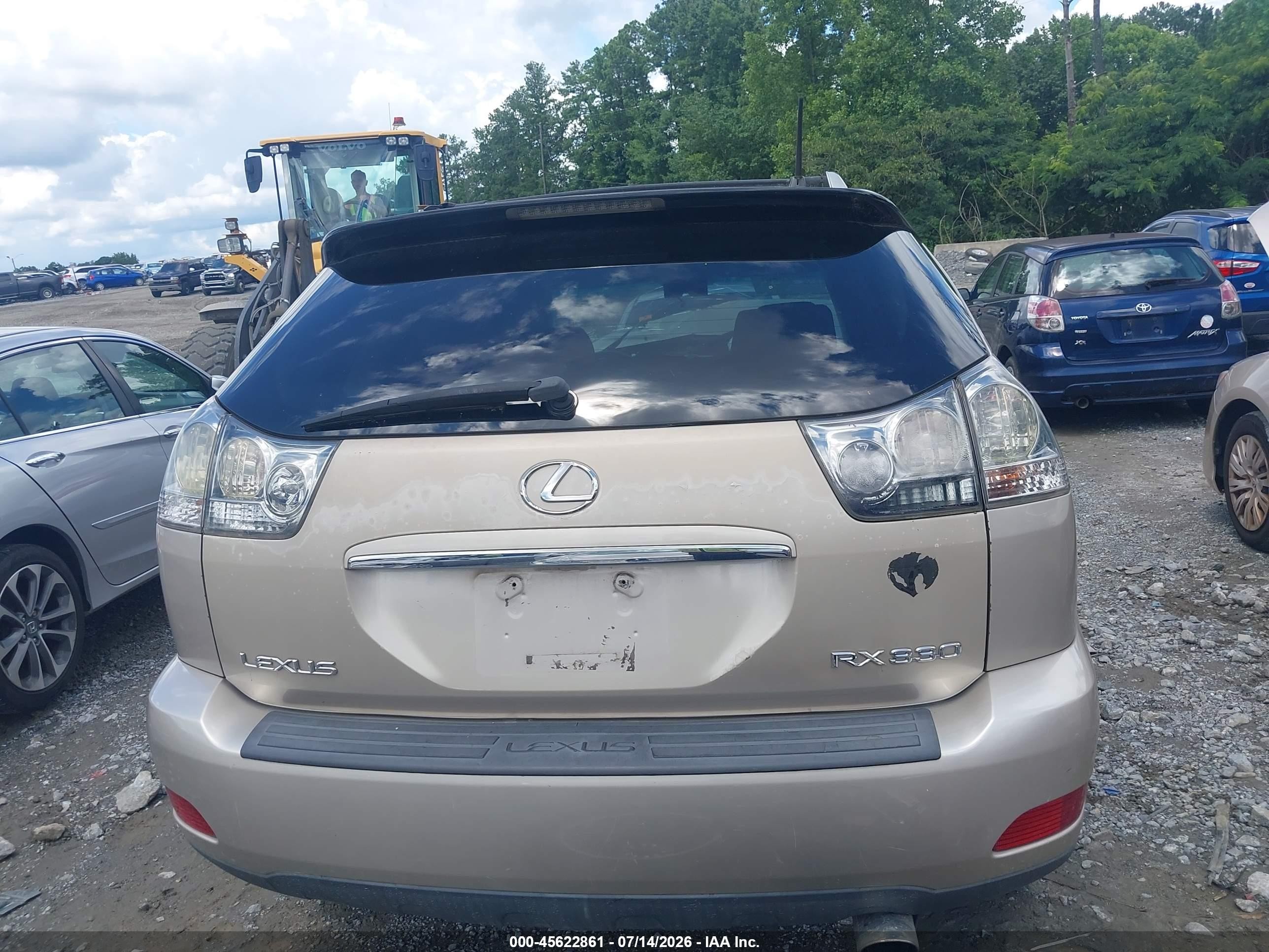 2005 Lexus Rx 330   Tan vin: 2T2GA31U65C035844