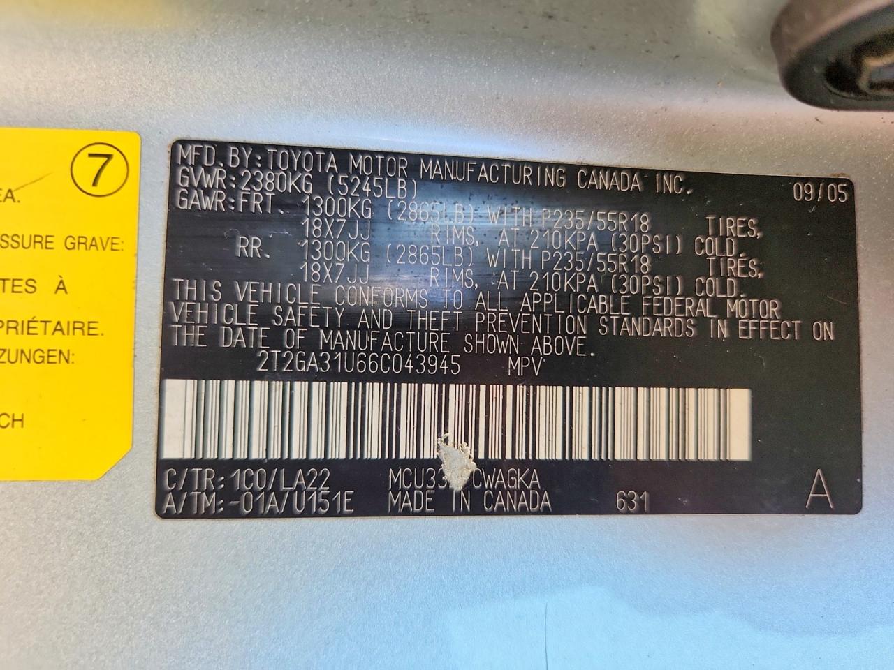 2006 Lexus Rx 330 Silver vin: 2T2GA31U66C043945