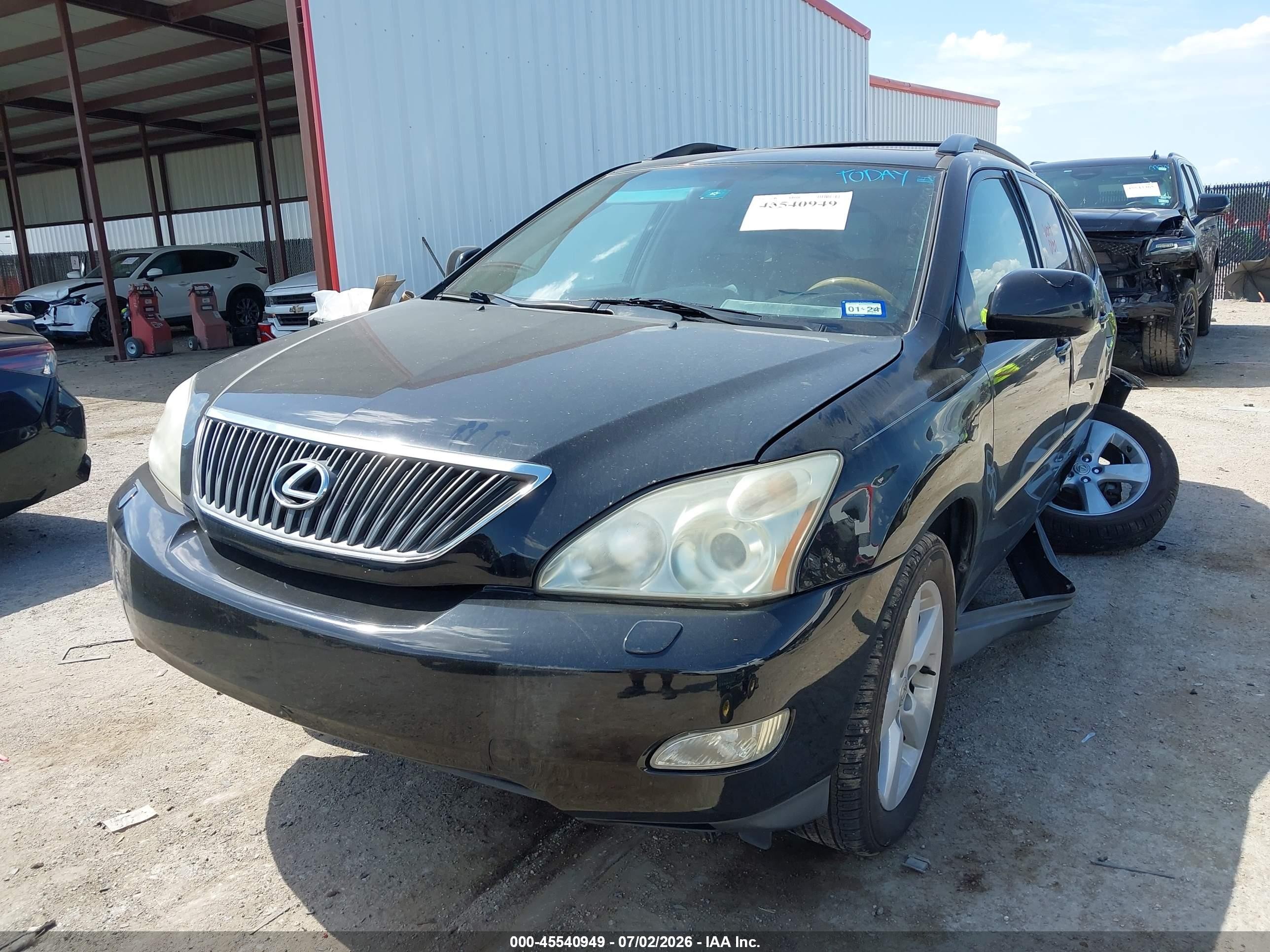2006 Lexus Rx 330 Black vin: 2T2GA31U66C044433