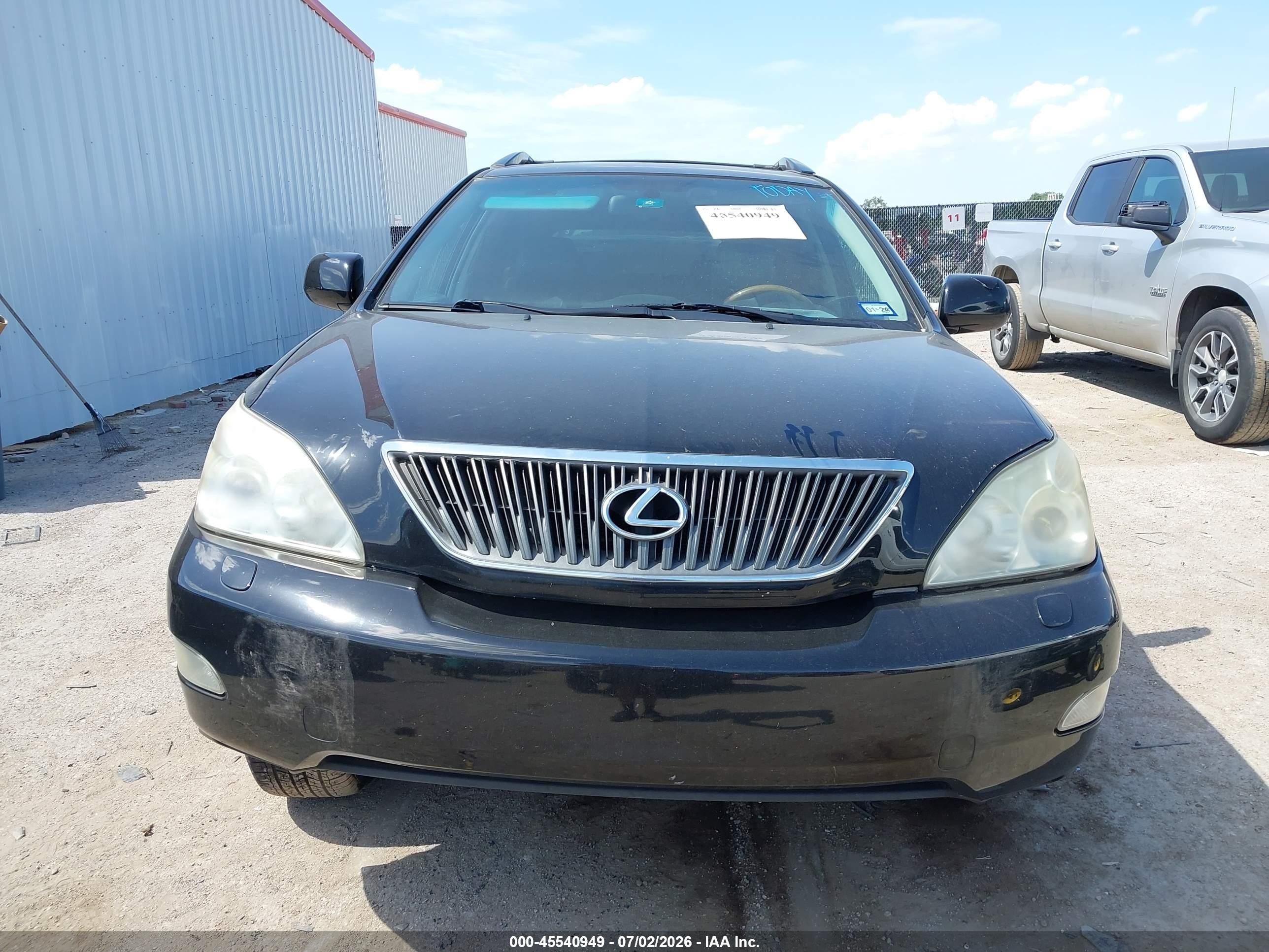 2006 Lexus Rx 330 Black vin: 2T2GA31U66C044433