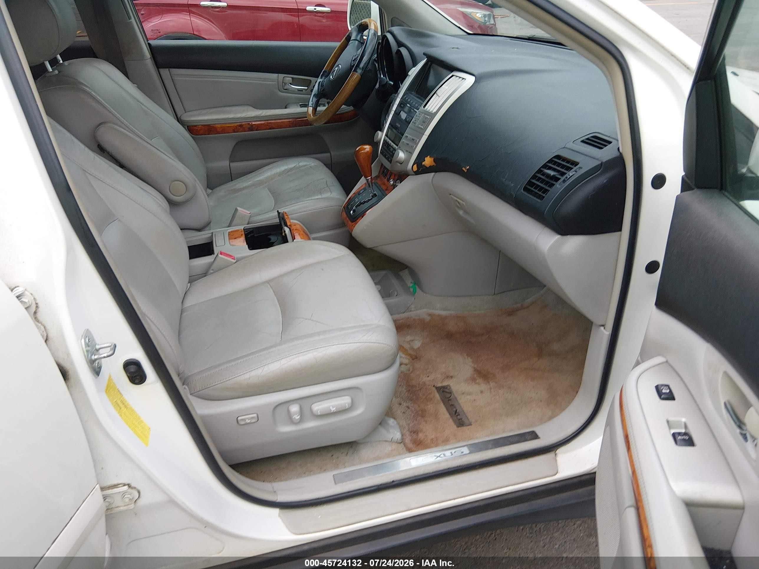 2006 Lexus Rx 330   White vin: 2T2GA31U66C047557