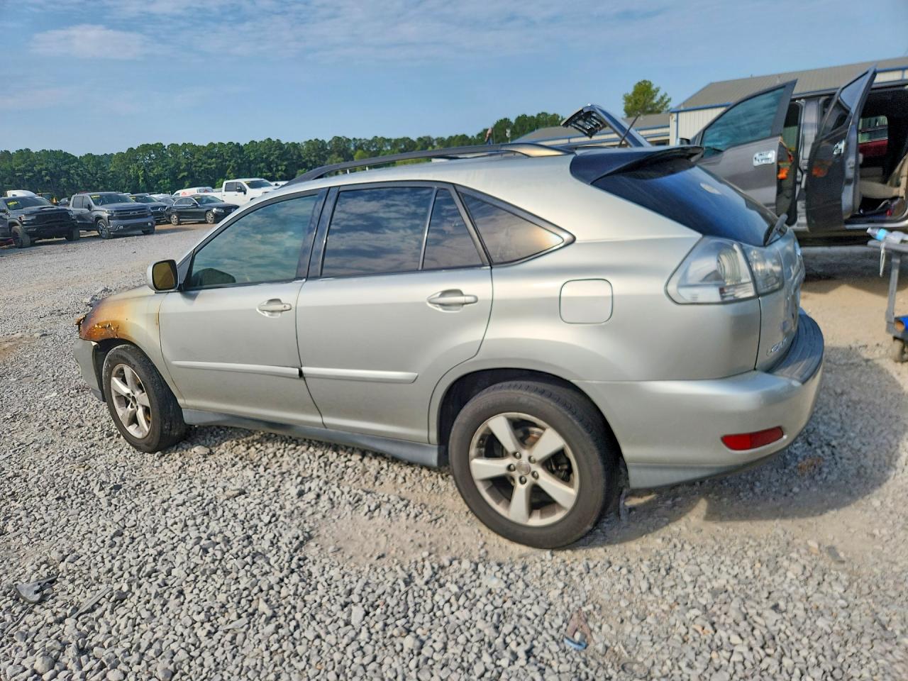 2004 Lexus Rx 330 Silver vin: 2T2GA31U74C014080
