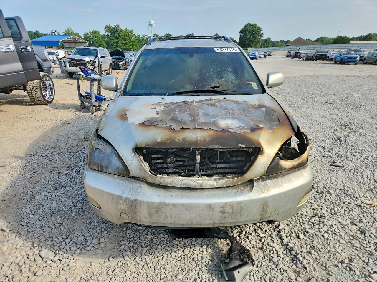 2004 Lexus Rx 330 Silver vin: 2T2GA31U74C014080