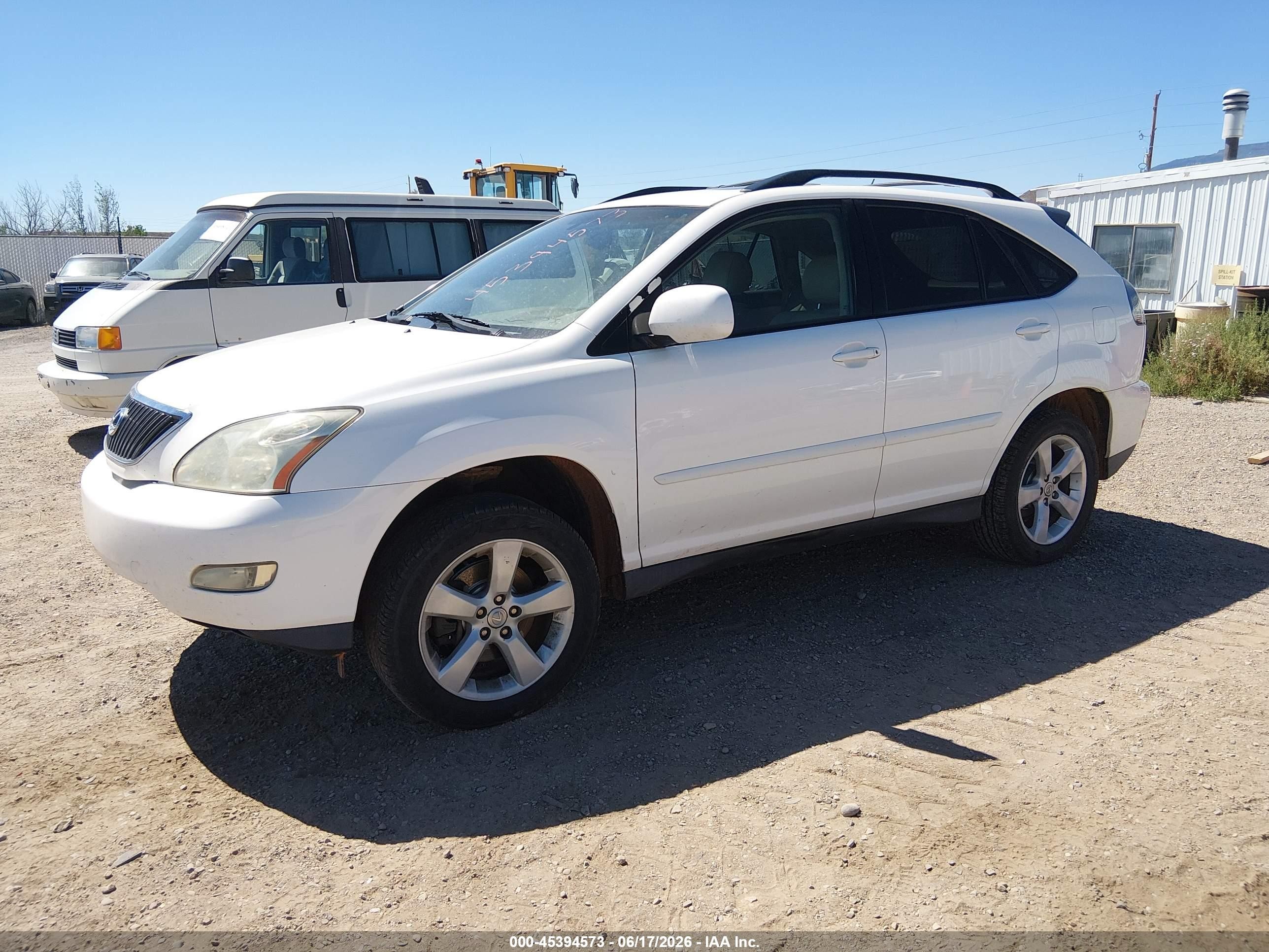2004 Lexus Rx 330 White vin: 2T2GA31U74C014855