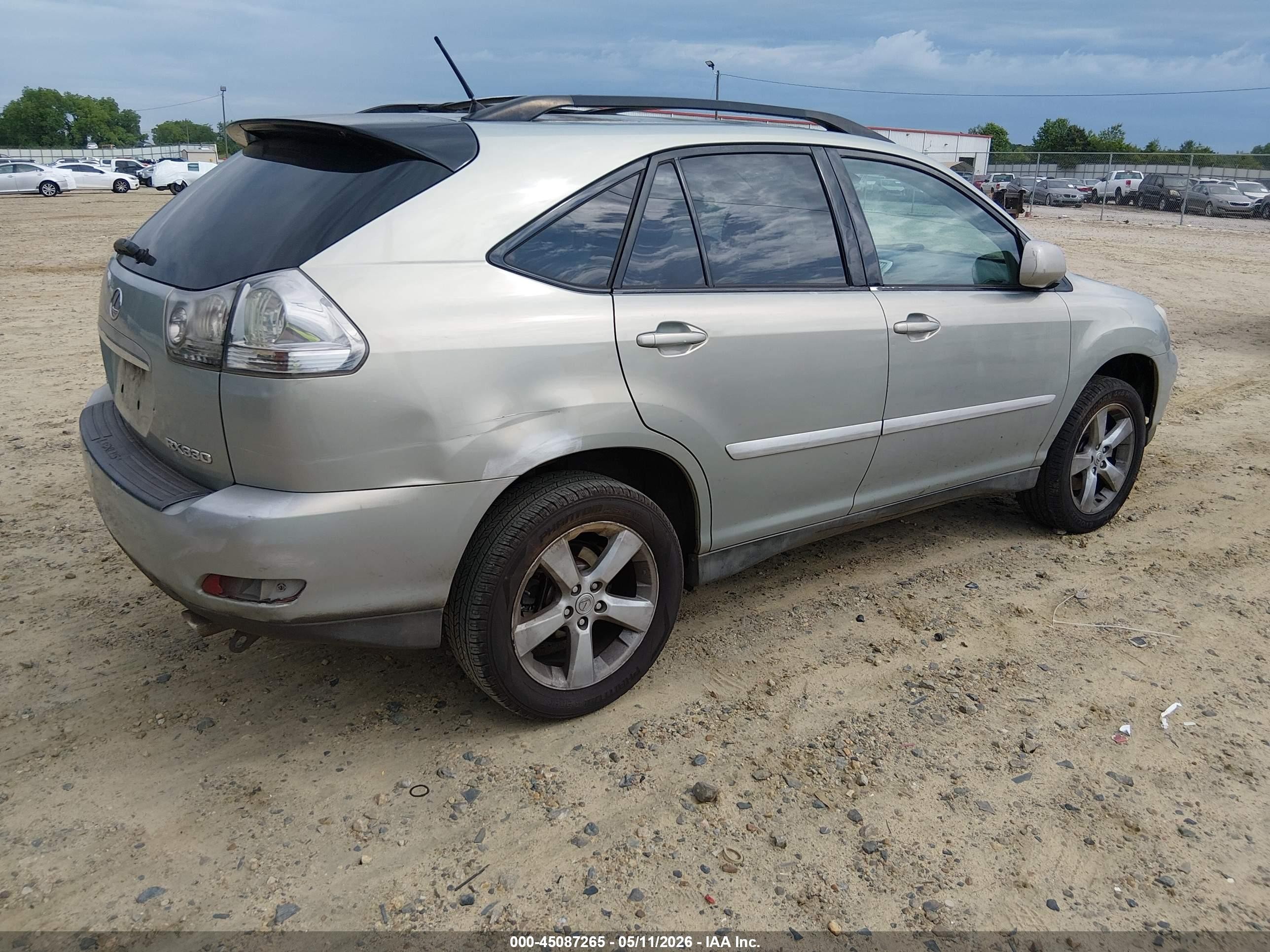 2004 Lexus Rx 330   Silver vin: 2T2GA31U74C017724