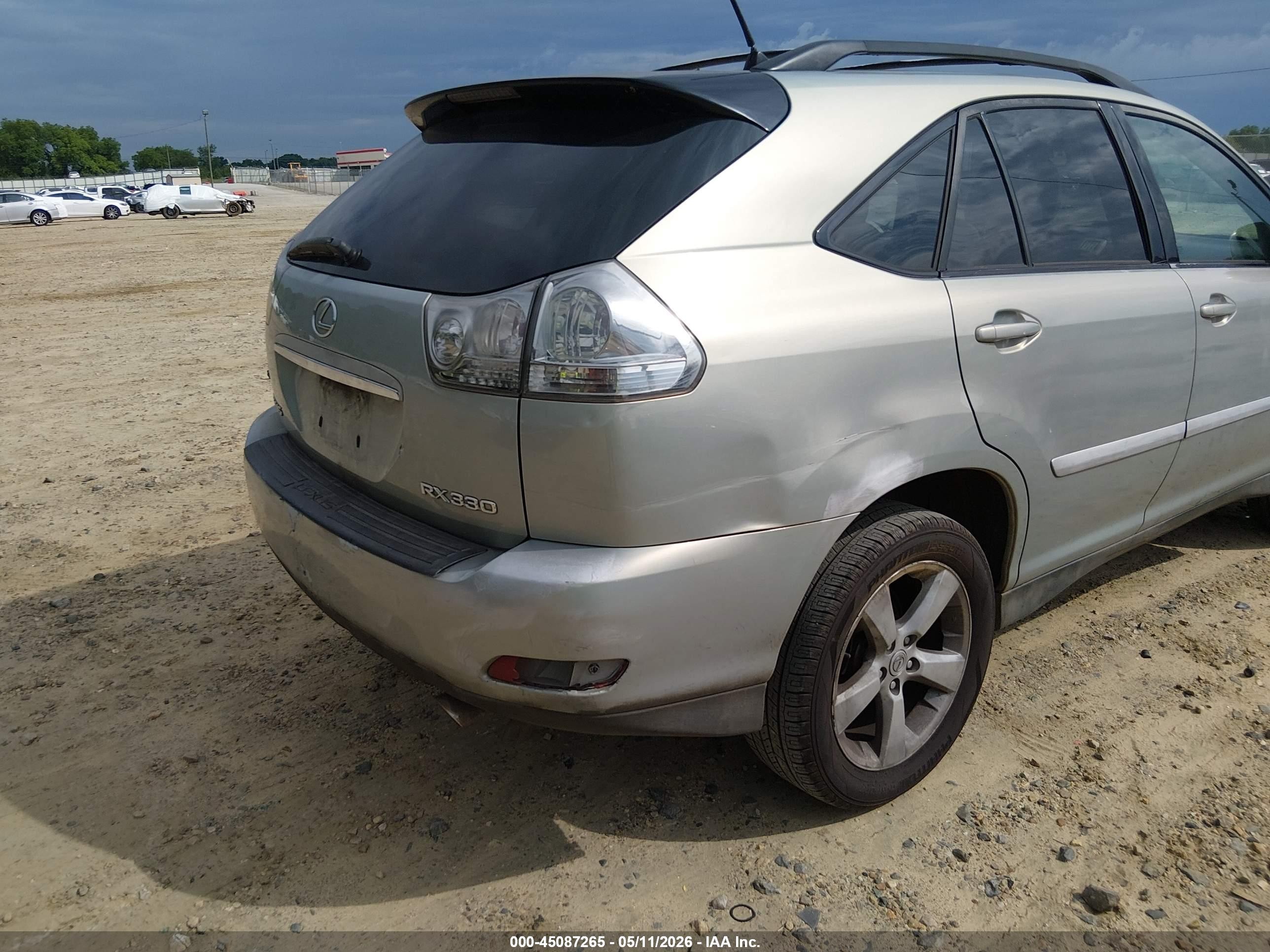 2004 Lexus Rx 330   Silver vin: 2T2GA31U74C017724