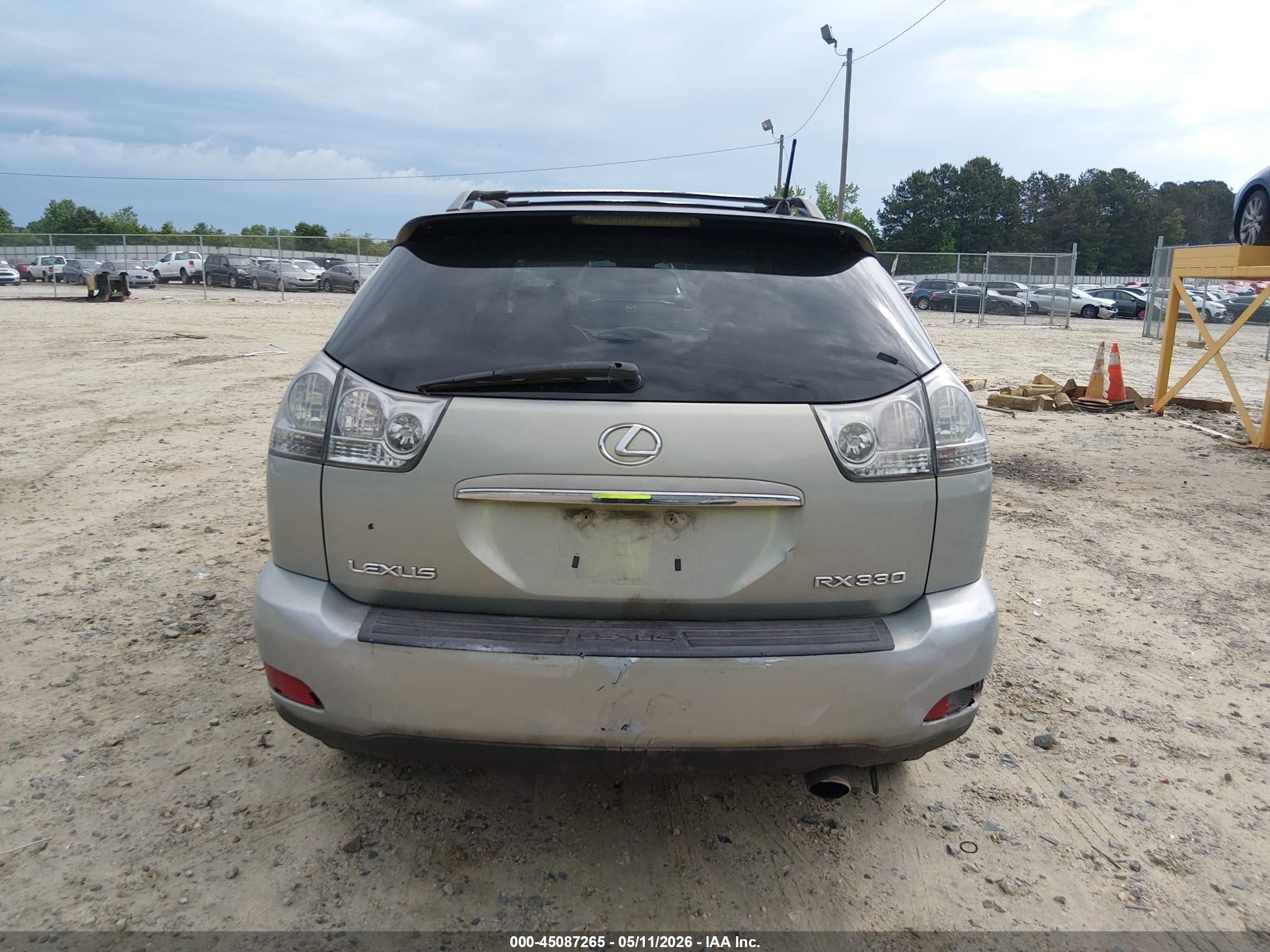 2004 Lexus Rx 330   Silver vin: 2T2GA31U74C017724