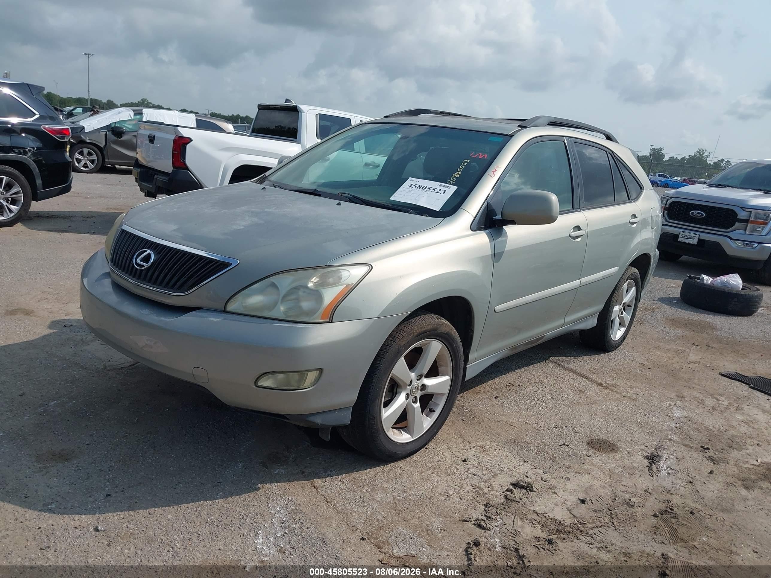 2005 Lexus Rx 330   Silver vin: 2T2GA31U75C021189