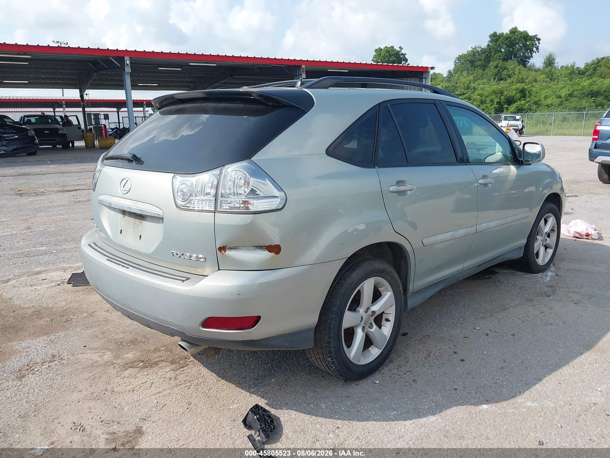 2005 Lexus Rx 330   Silver vin: 2T2GA31U75C021189