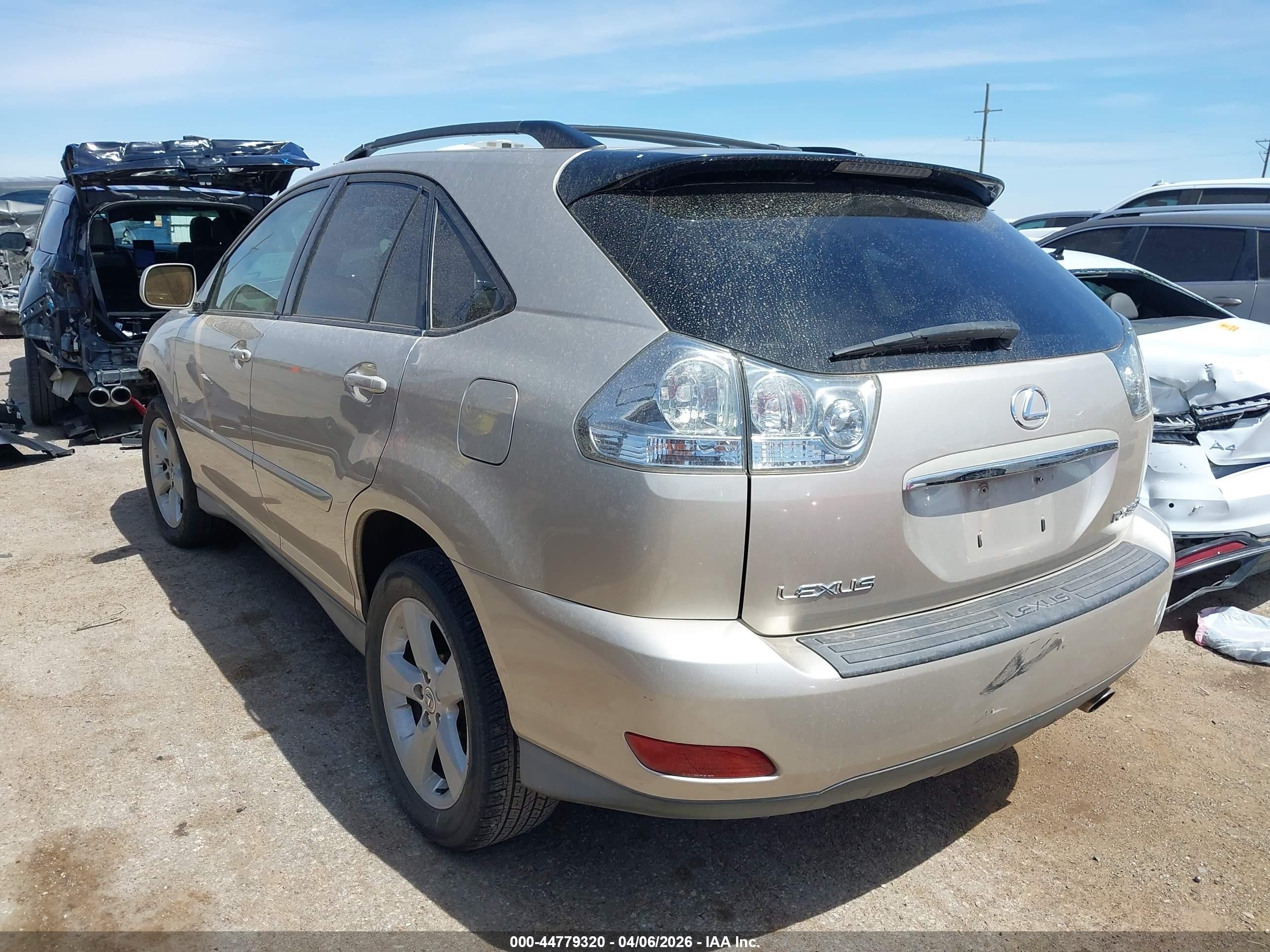 2005 Lexus Rx 330   Beige vin: 2T2GA31U75C026182