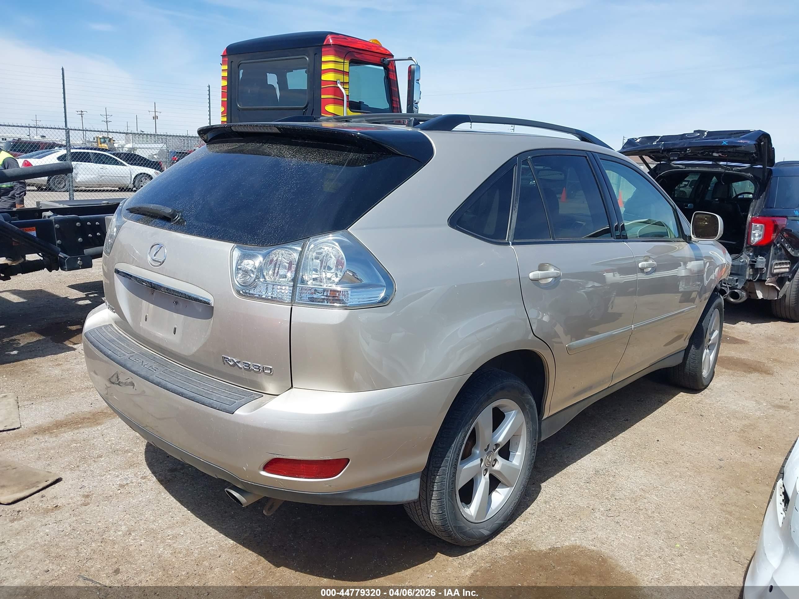 2005 Lexus Rx 330   Beige vin: 2T2GA31U75C026182
