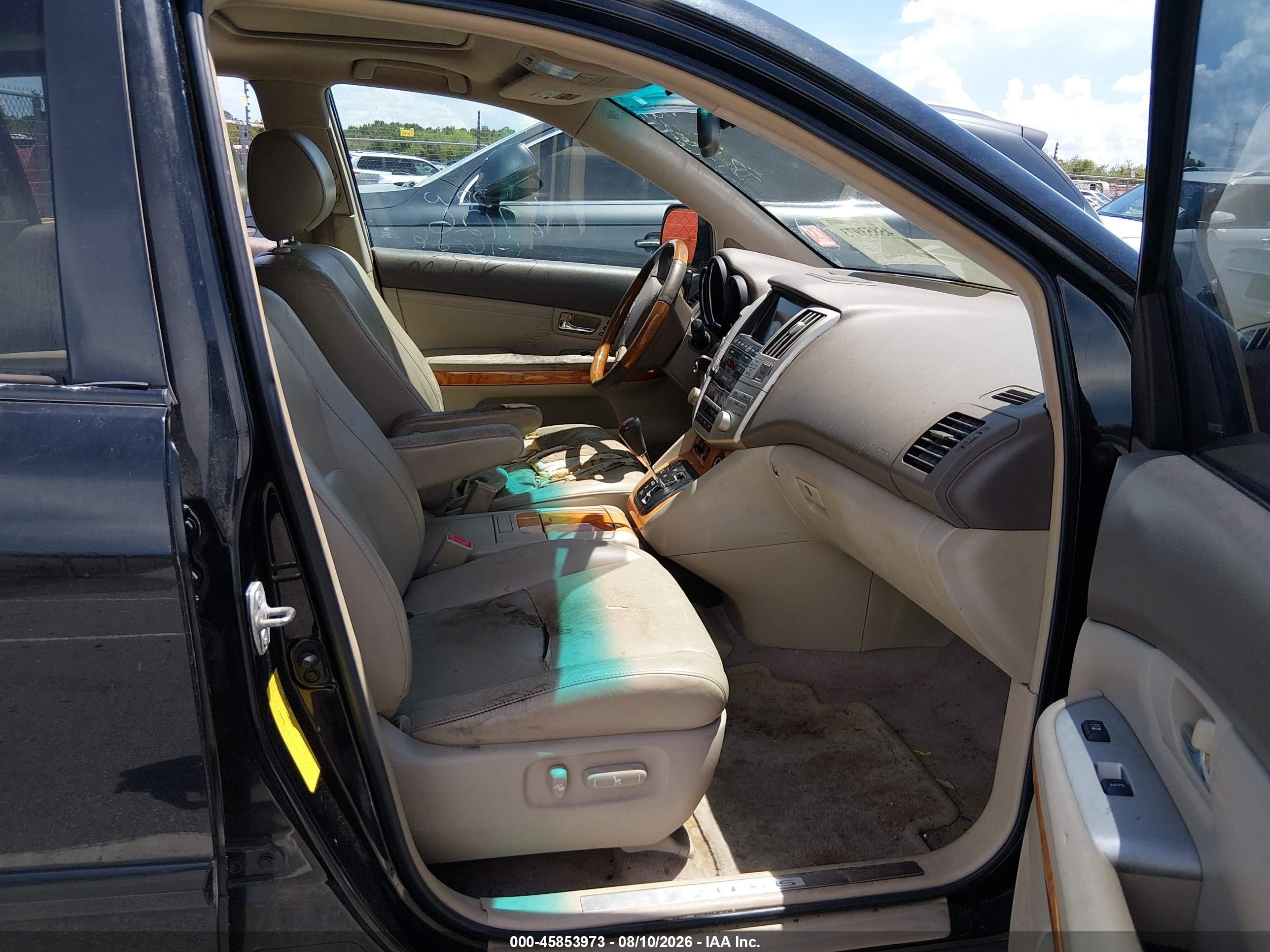 2005 Lexus Rx 330   Black vin: 2T2GA31U75C030409